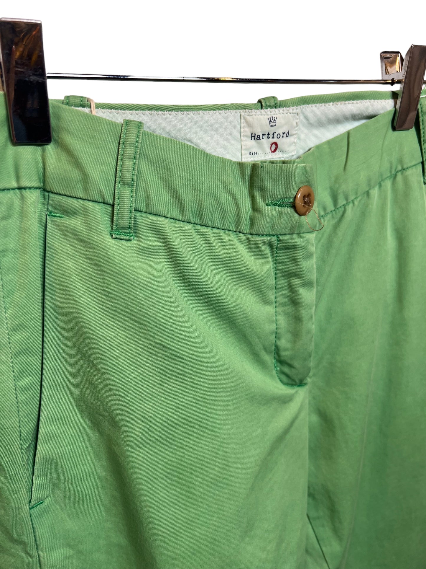 Hartford Women’s Green Trousers (Size W28)