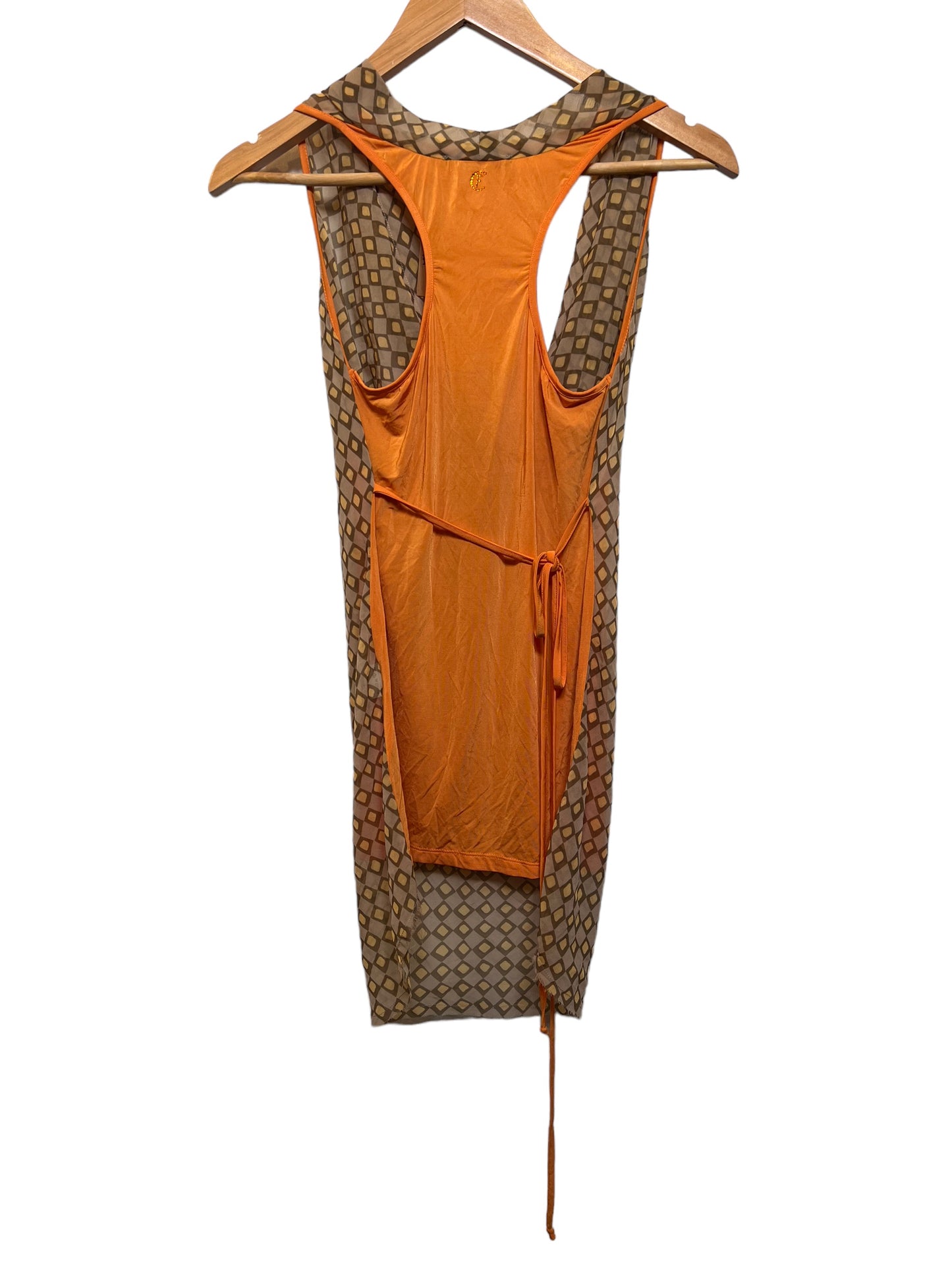 Cristinaeffy Orange Dress (Size S)