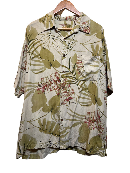 Caribbean Mens Hawaiian Shirt (Size XL)