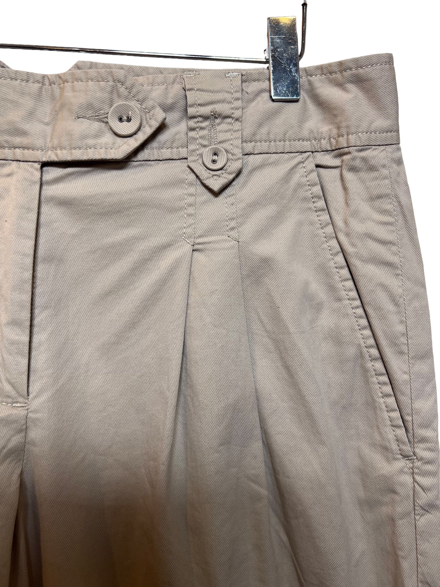 Great Plains Cropped Tan Trousers (W32)