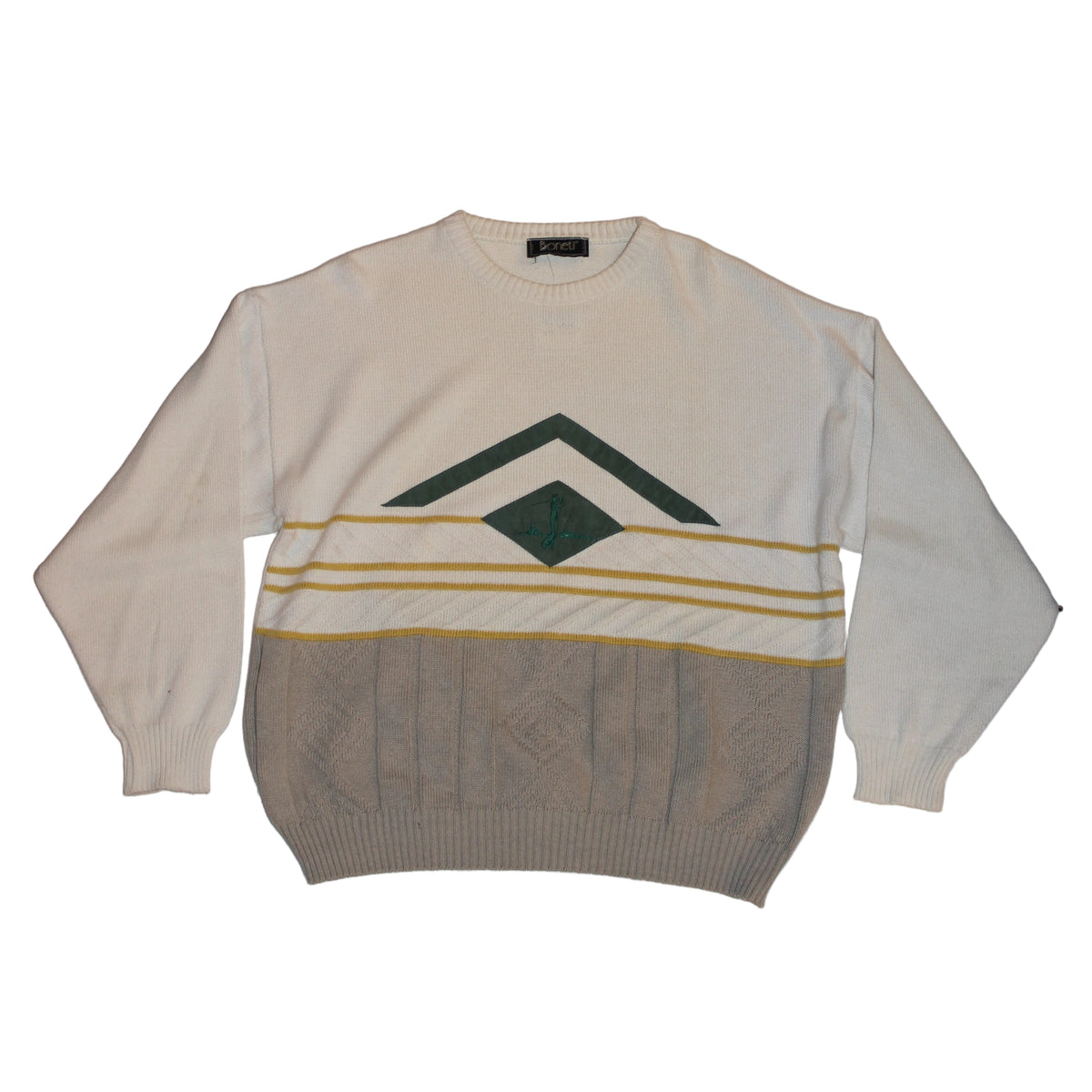 Boneti Mens Knitted Sweater (Size M/L)