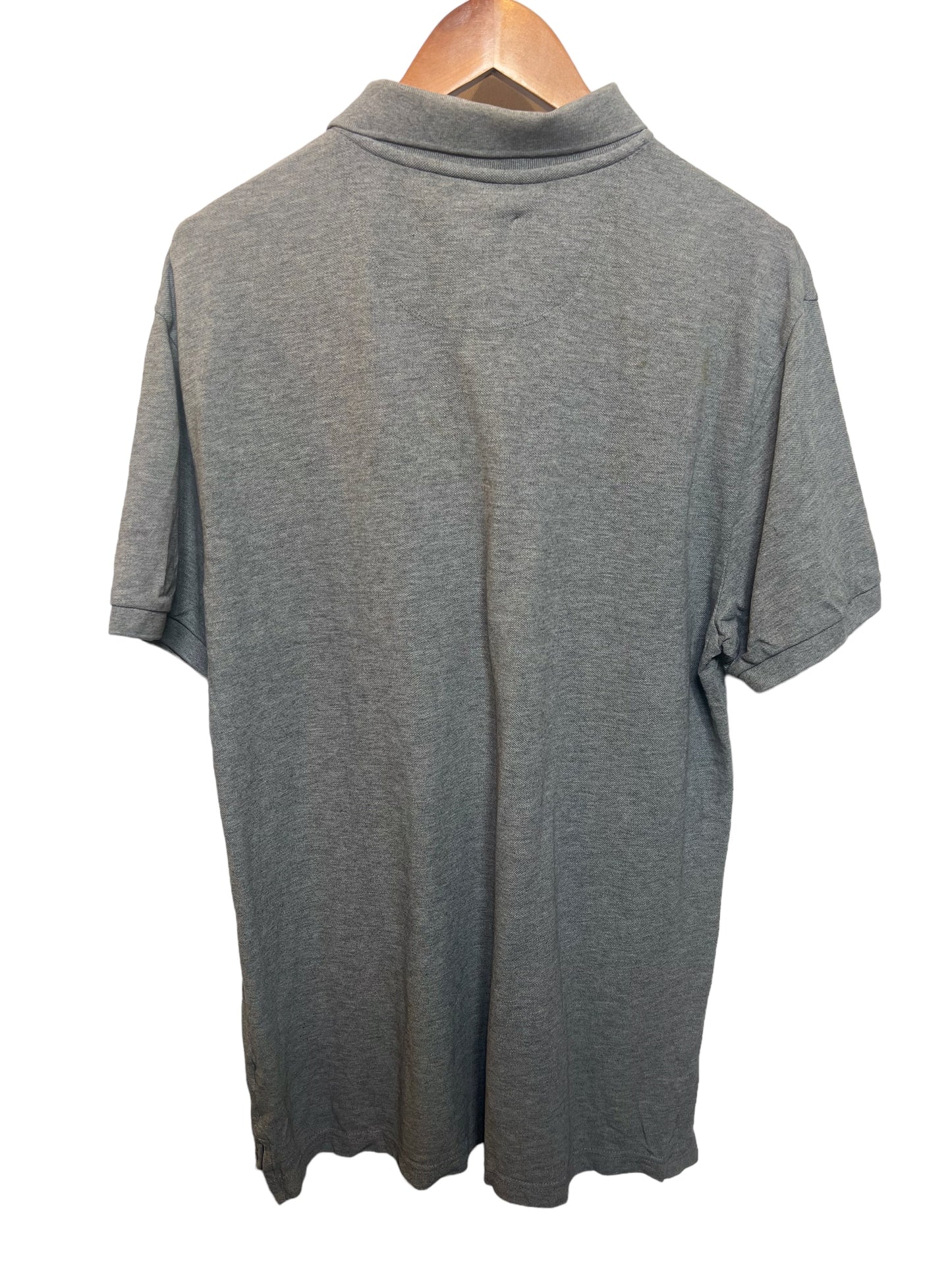 Vintage Gap Grey Polo T Shirt (Size L)