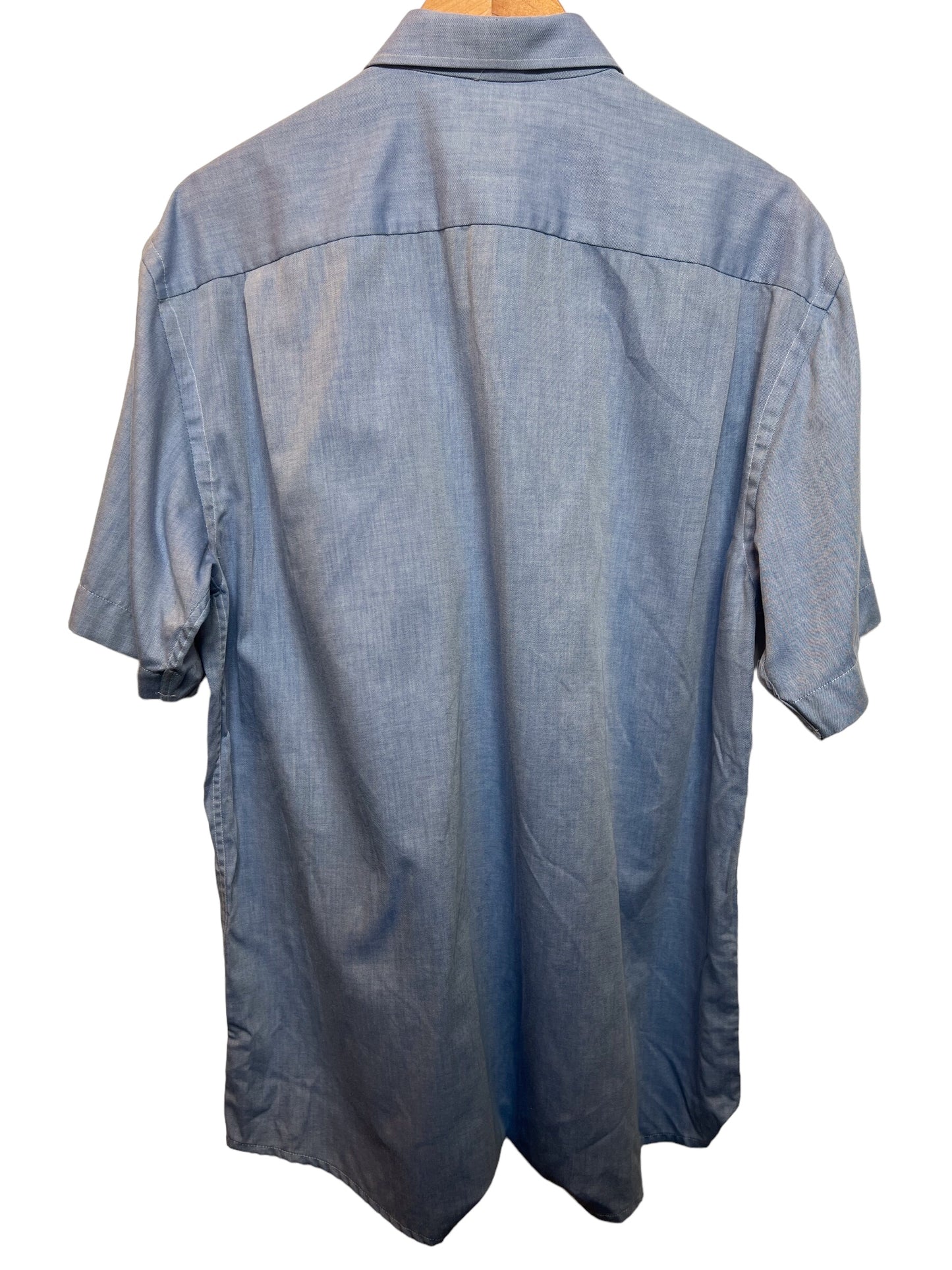 Eton Mens Blue Shirt (Size XL)