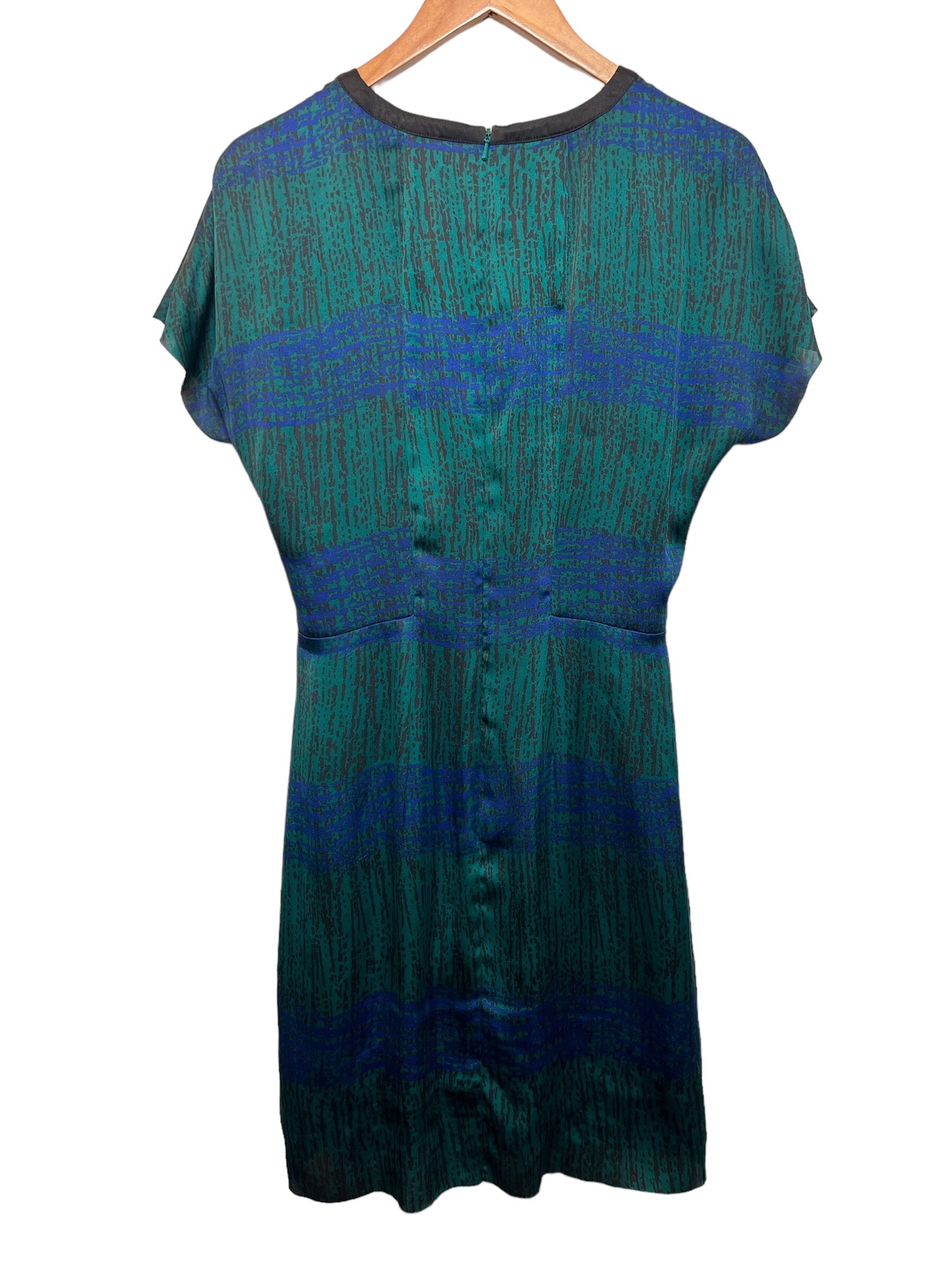 Women's Green and Blue Dress (Size S)