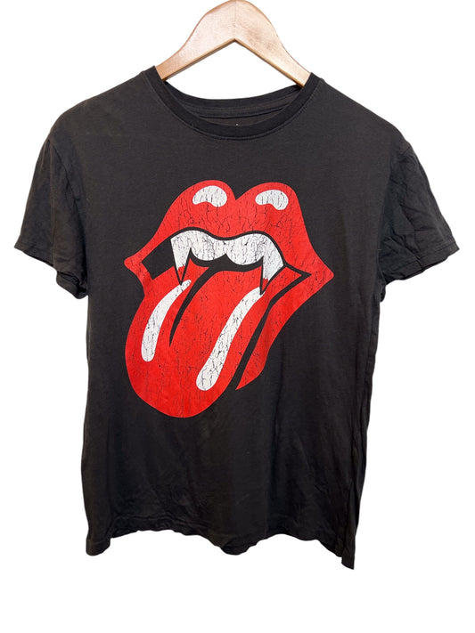 The Rolling Stones Distressed Women's T Shirt (Size S)