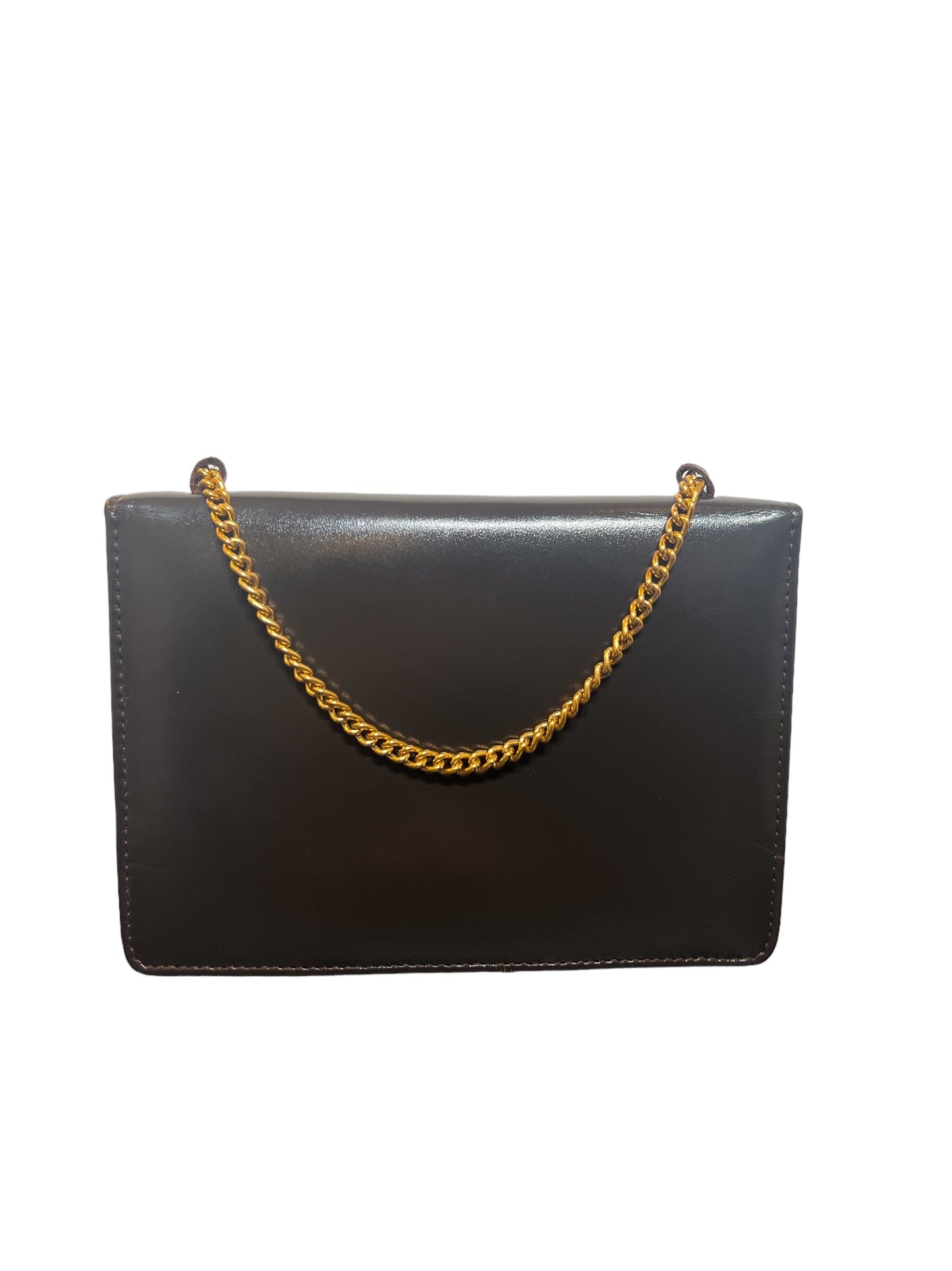 Black Shoulder Leather Bag