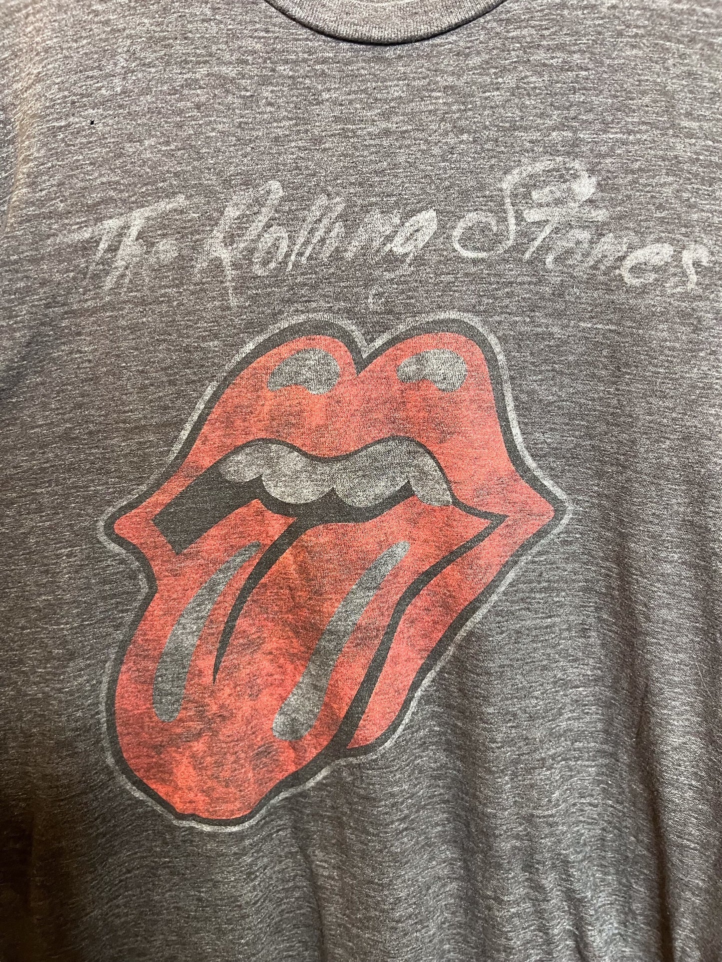 The Rolling Stones Grey T Shirt (Size L)