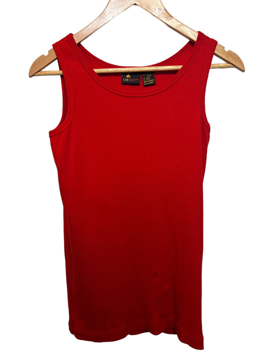 Lizsport Women's Red Vest Top (Size M)