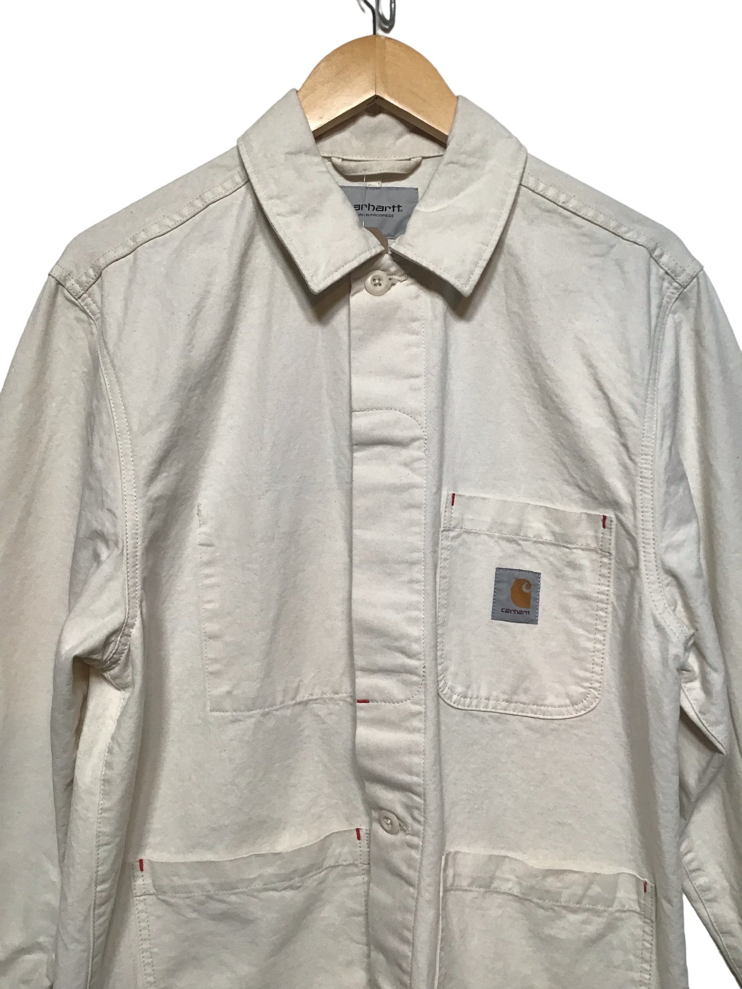 Carhartt Off White Cotton Jacket (Size M)