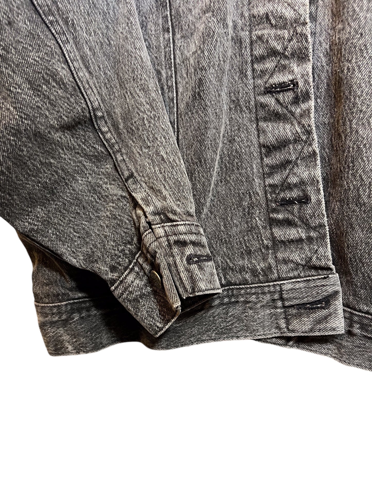 Lee Stone Grey Denim Jacket (Size L)