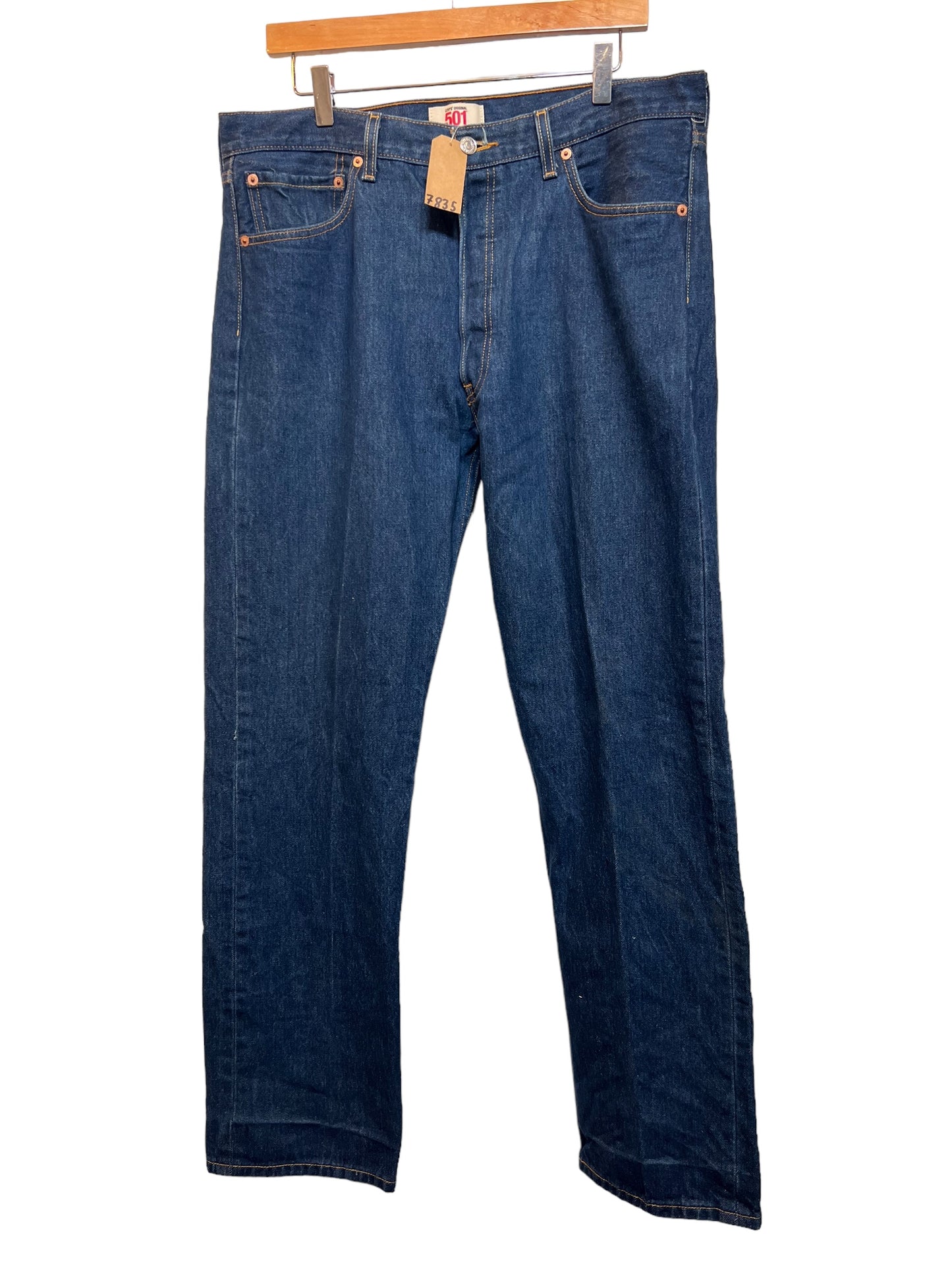 Levi's 501 Dark Blue Jeans (W36")