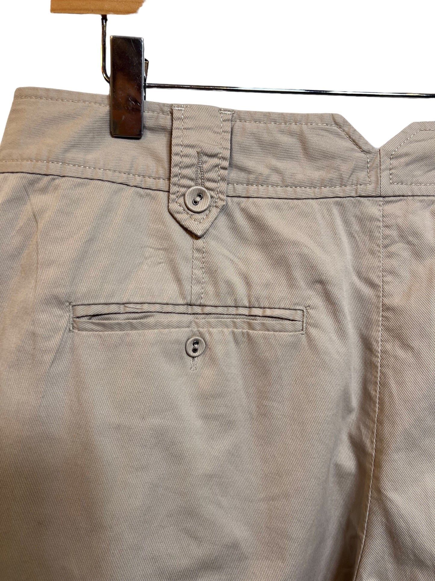 Great Plains Cropped Tan Trousers (W32)