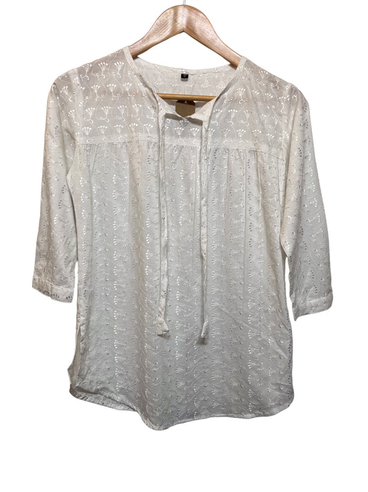 Women’s White Blouse (Size S)