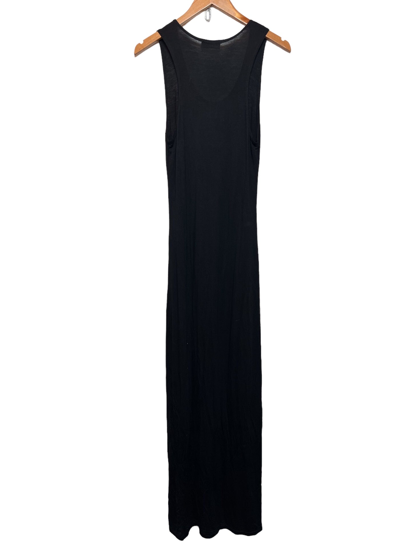 Cherry Couture Long Black Slim Dress (Size M)