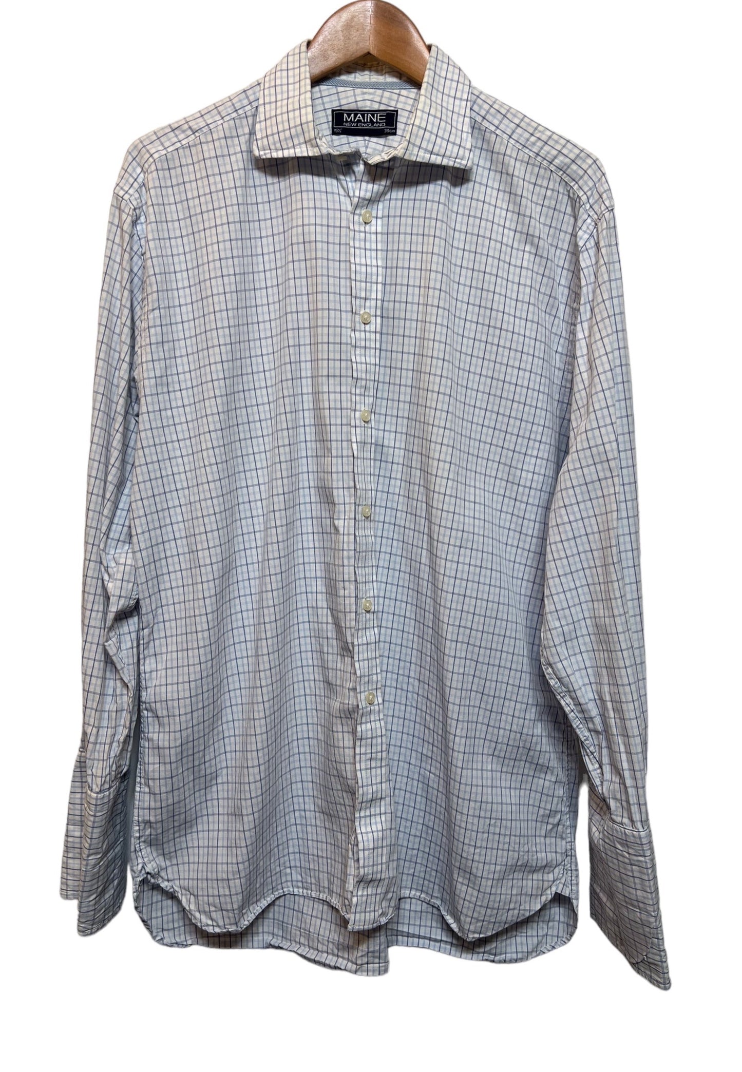 Maine England Men’s Formal Long Sleeve Shirt (Size XL)
