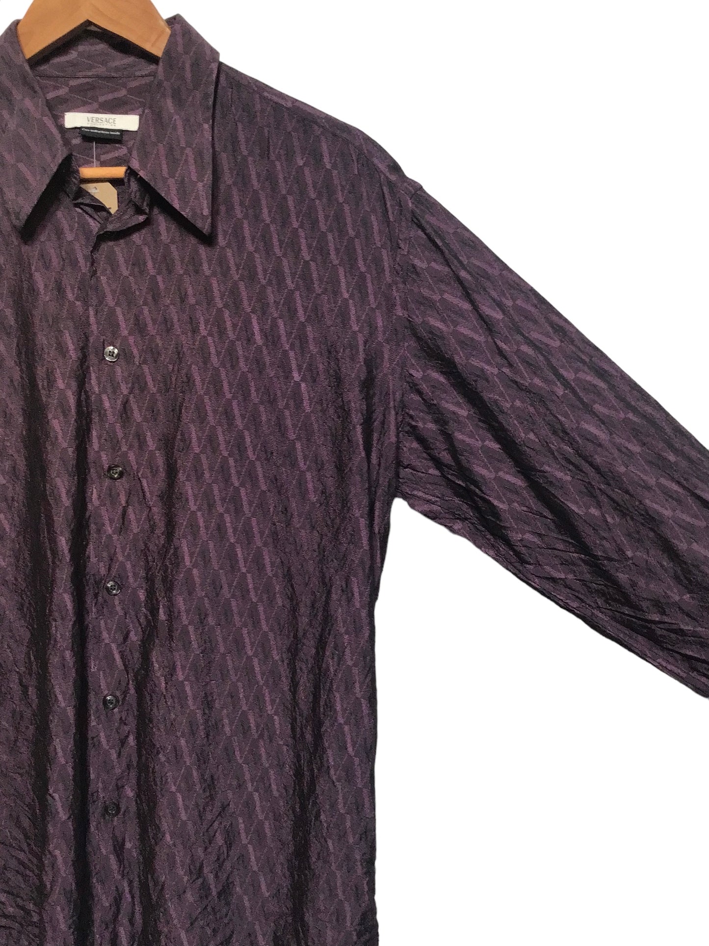 Versace Textured Shirt (Size L)
