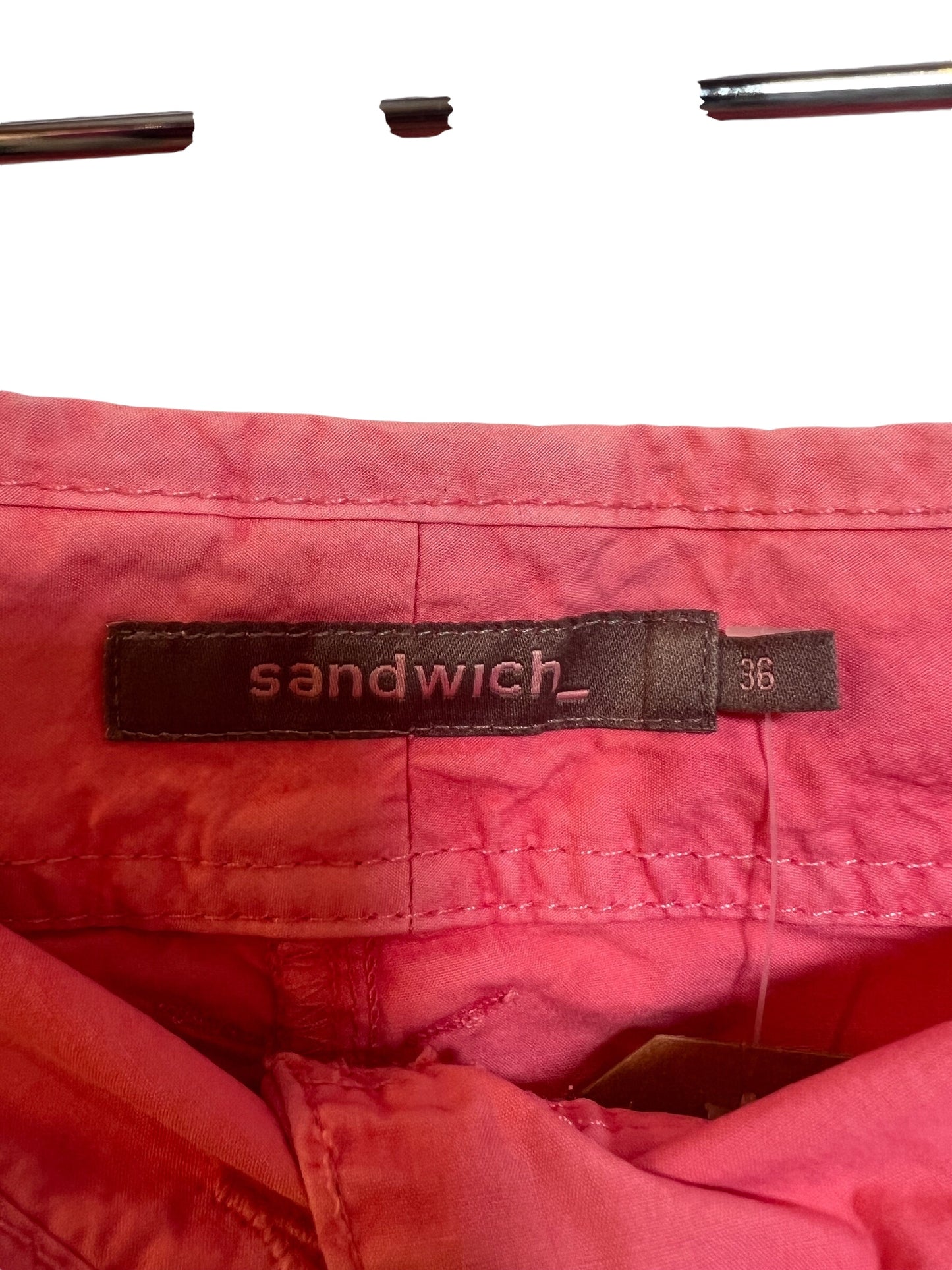 Sandwich_ Women's Pink Cargo Shorts (W30)