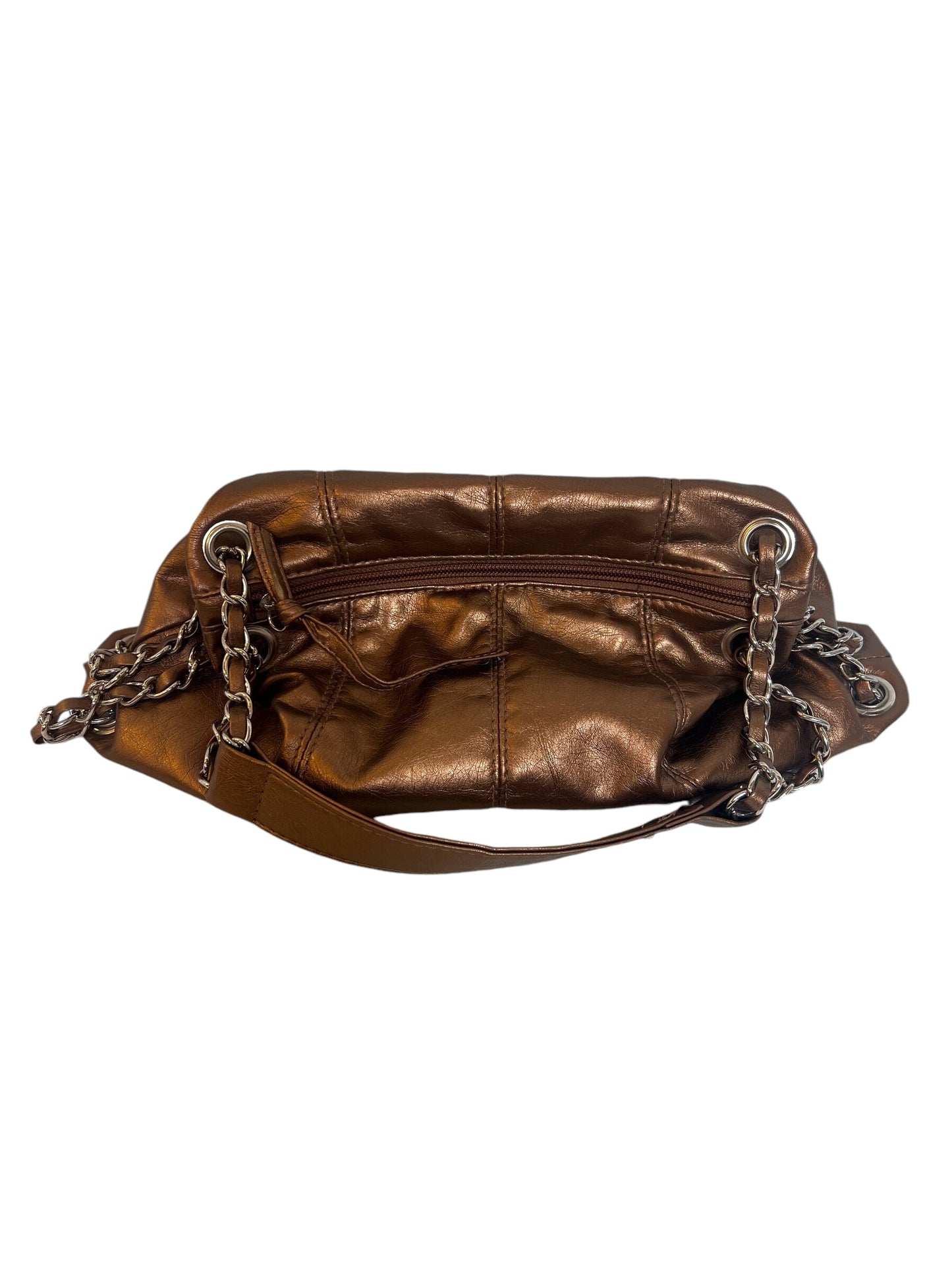 Bay Dark Gold Pouch Bag