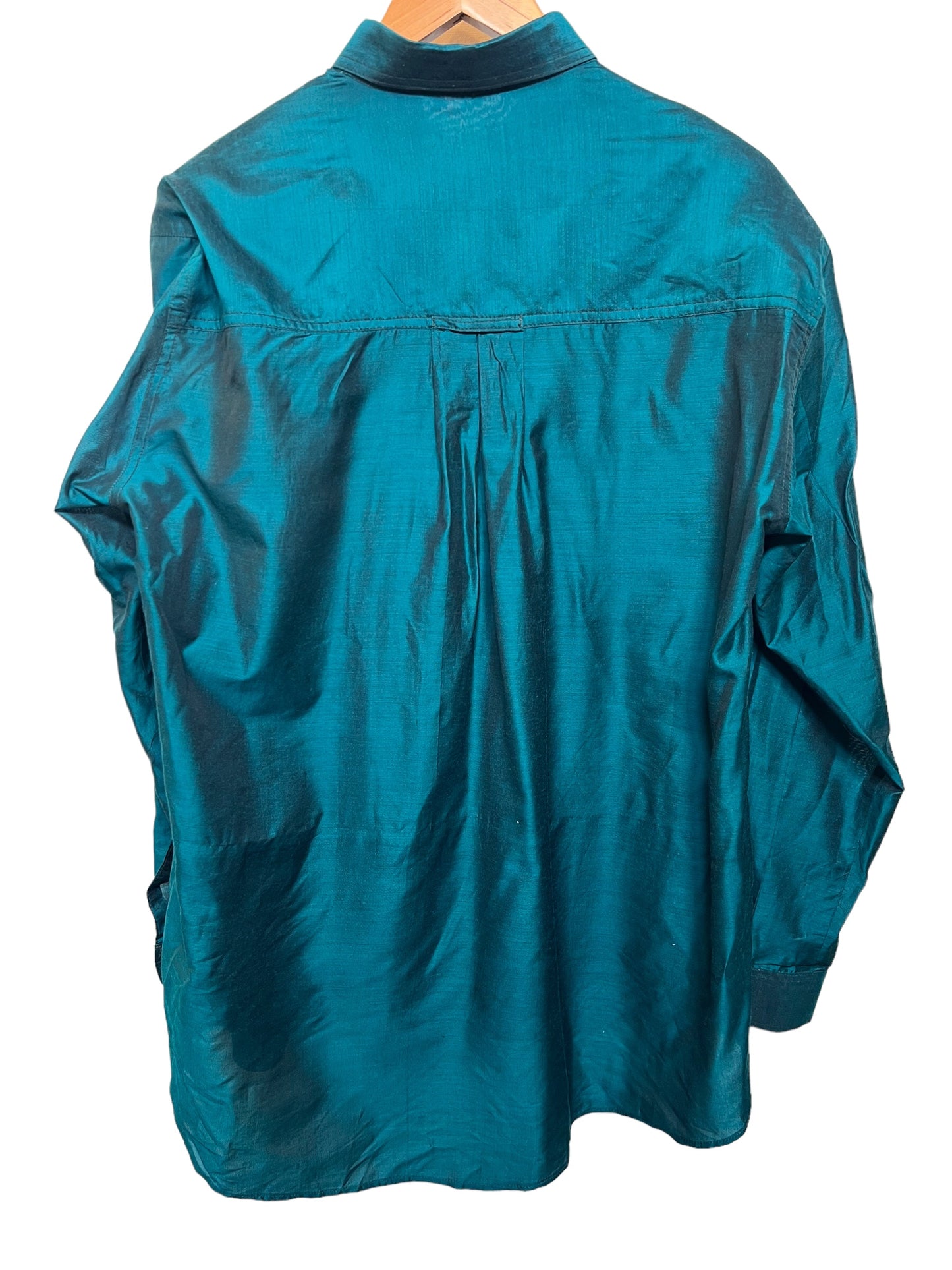 Women’s Longsleeve Blue Blouse (Size XL)