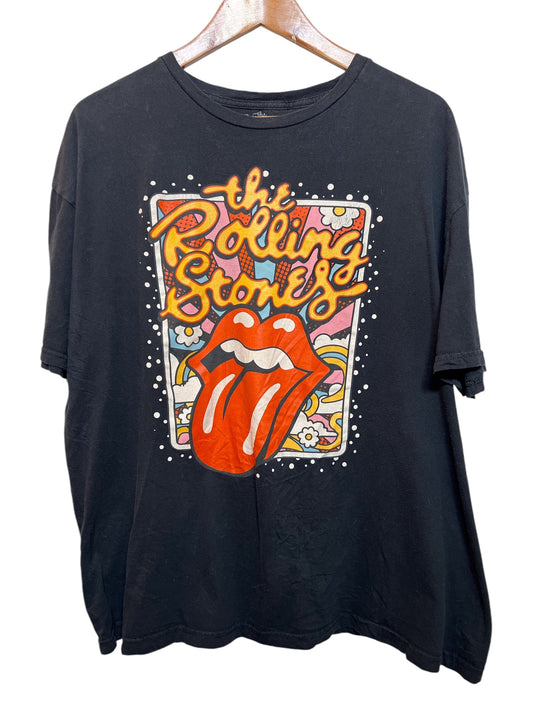 The Rolling Stones Black T Shirt (Size L)