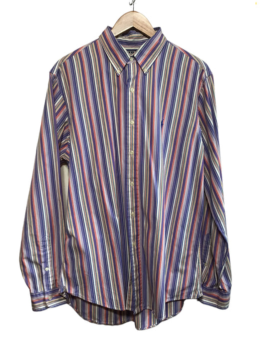 Polo Ralph Lauren Striped Shirt (Size L)