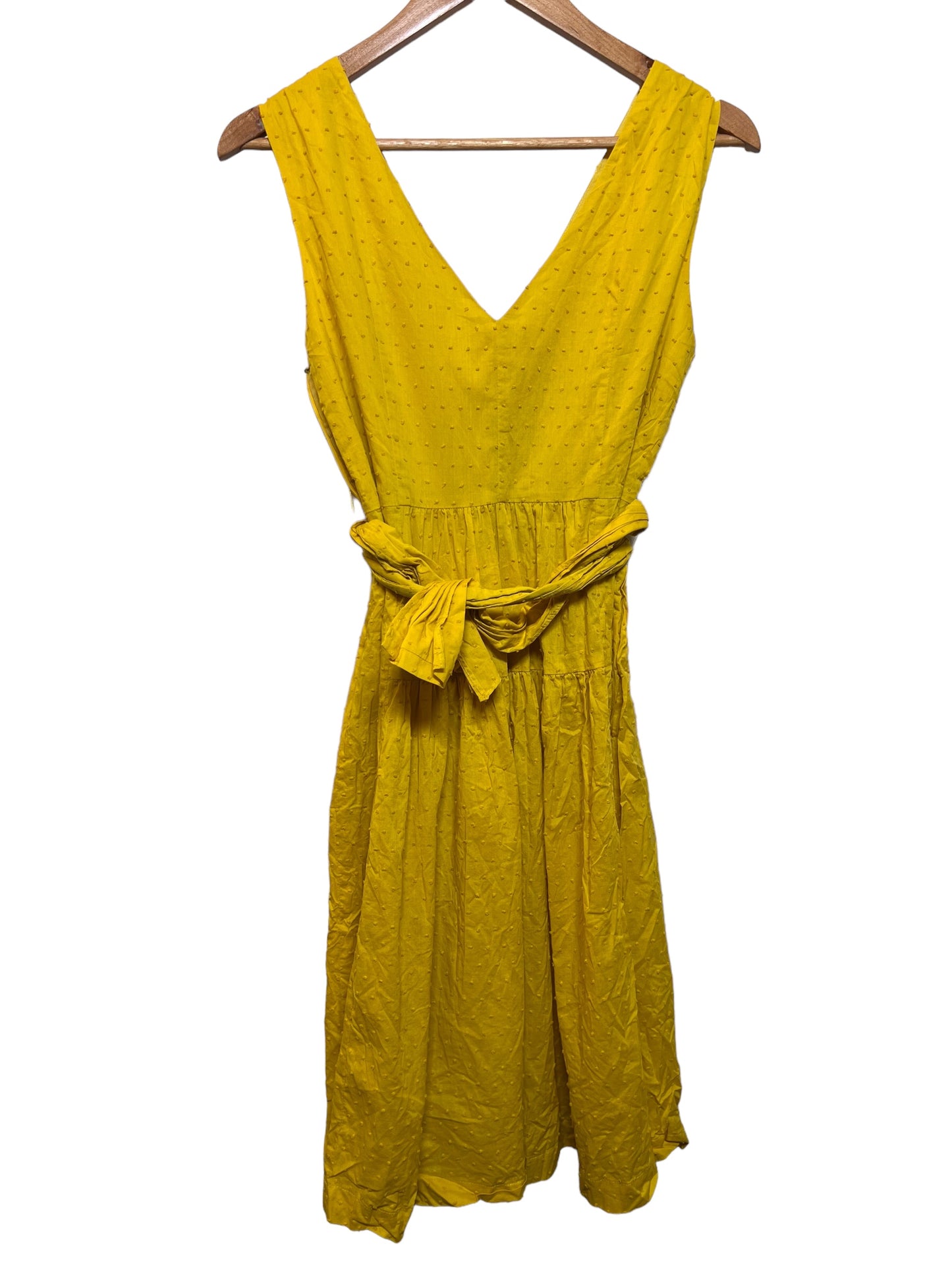 Bianco Leverin Women's Yellow Summer Dress (Size S)