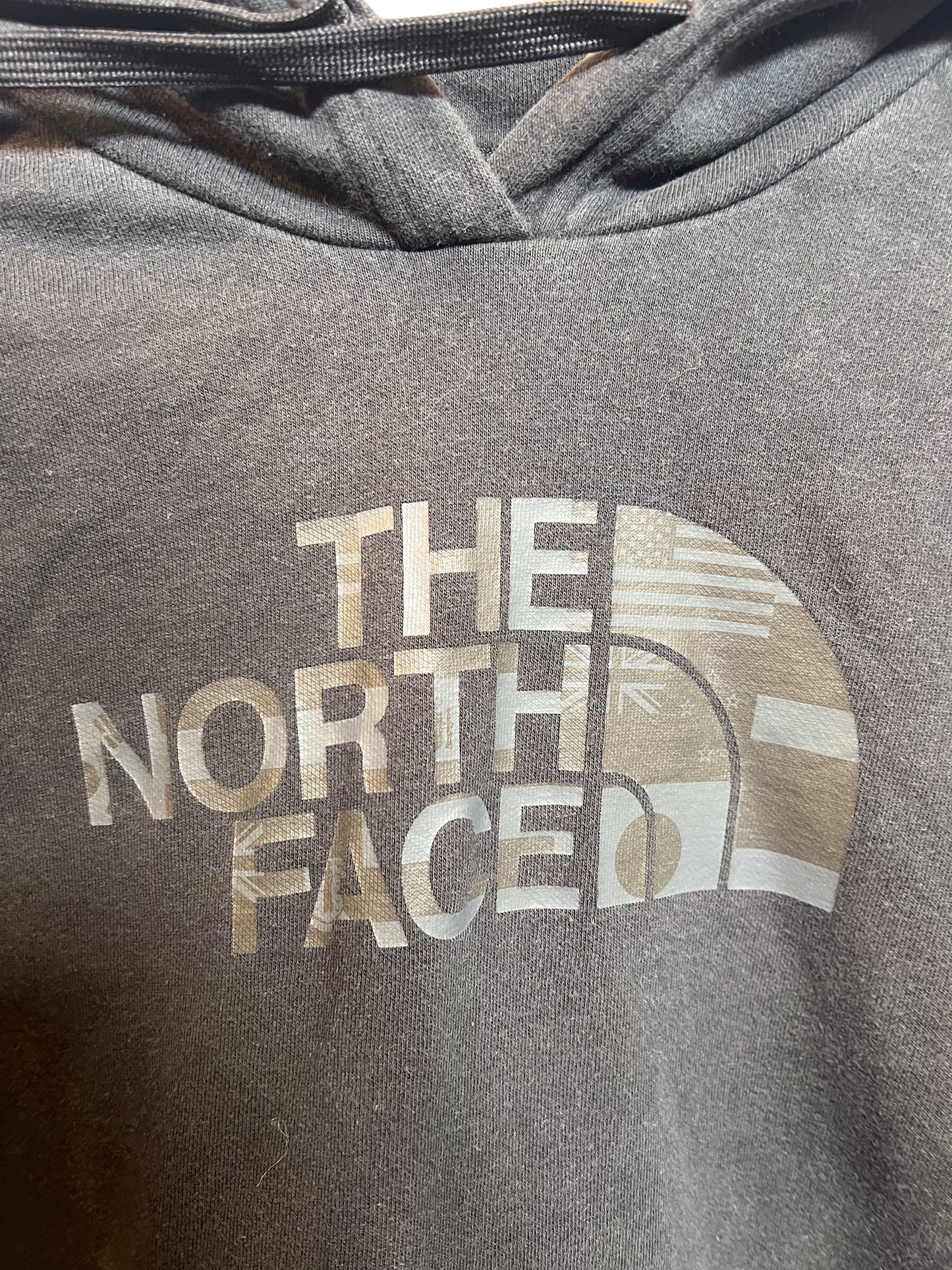 The North Face Black Hoodie (Size L)