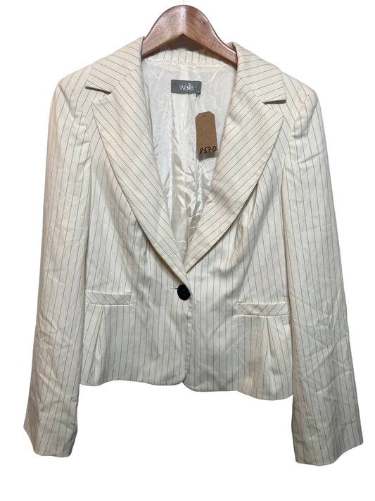 Wallis Women's White Blazer (Size XL)