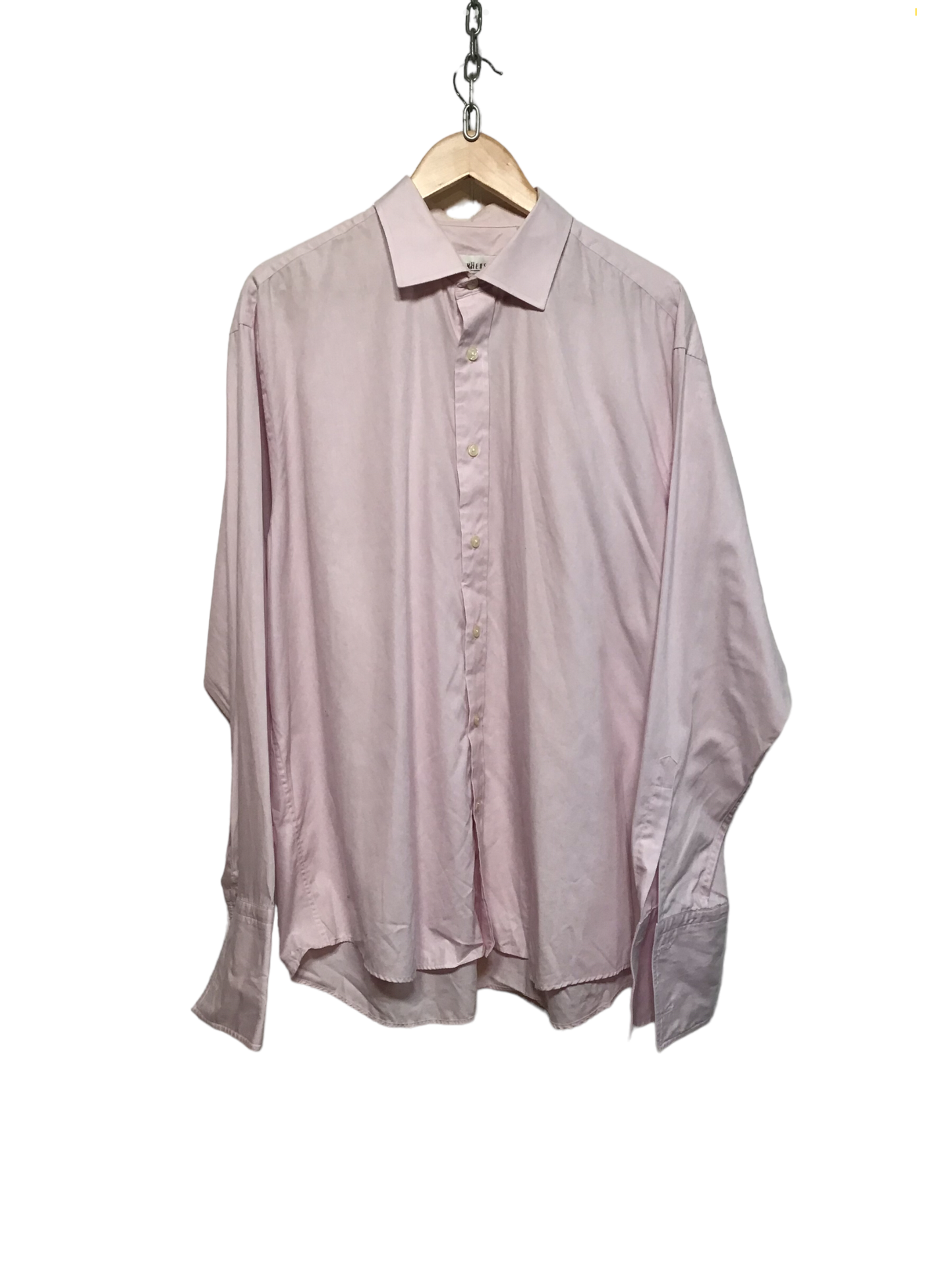 Vanheusen Pink Formal Shirt (Size XL)