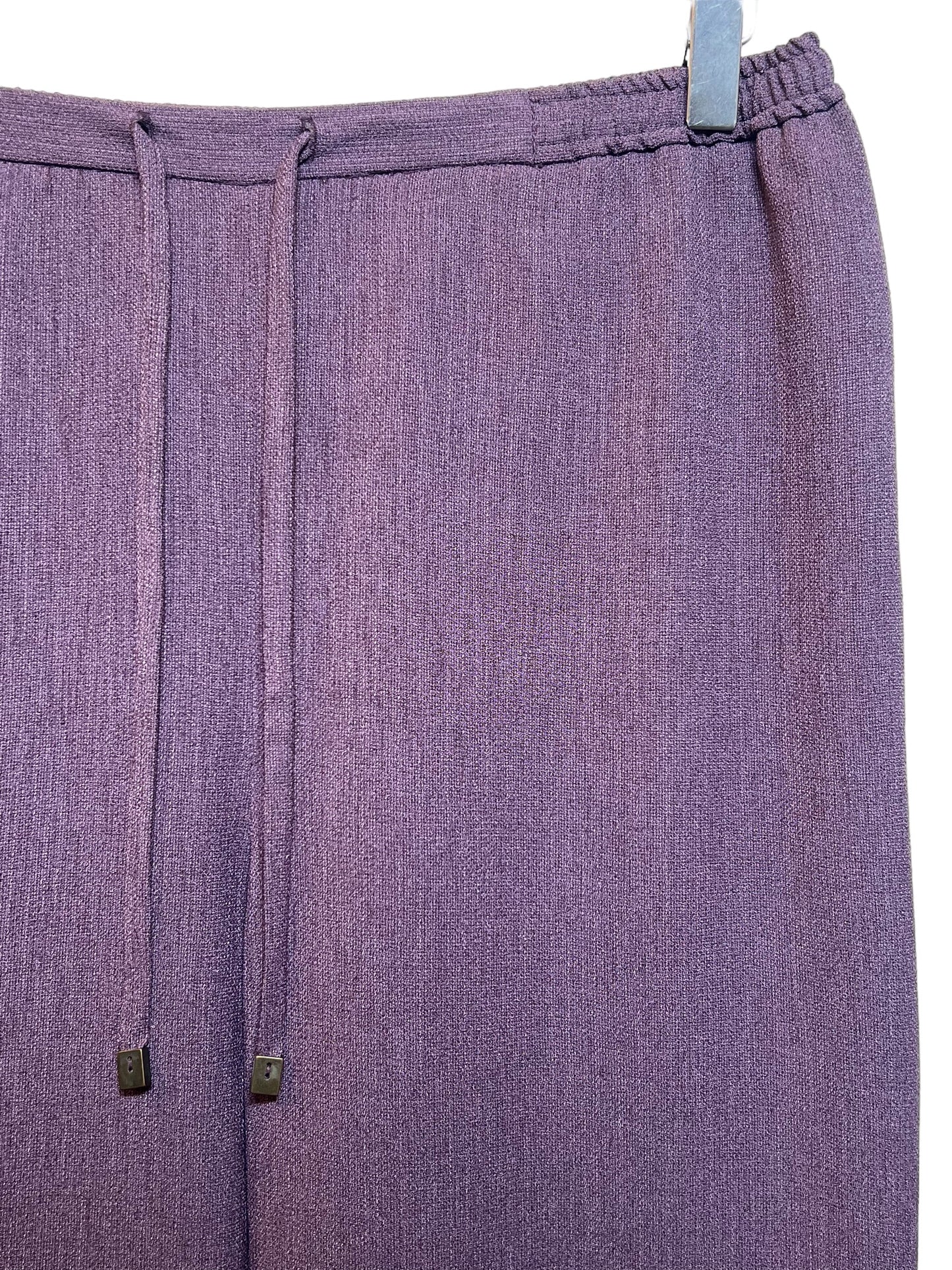 Viyella Women's Purple Trousers (Size L)