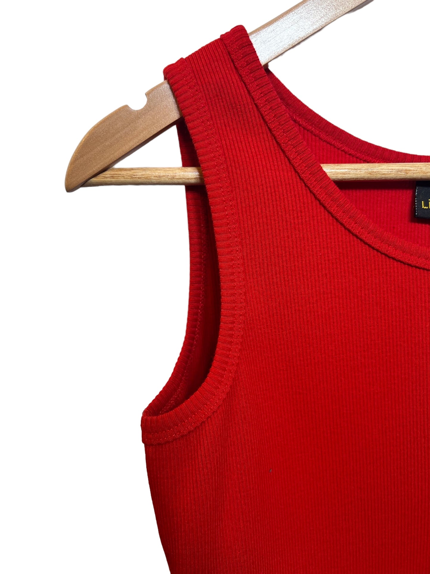 Lizsport Women's Red Vest Top (Size M)