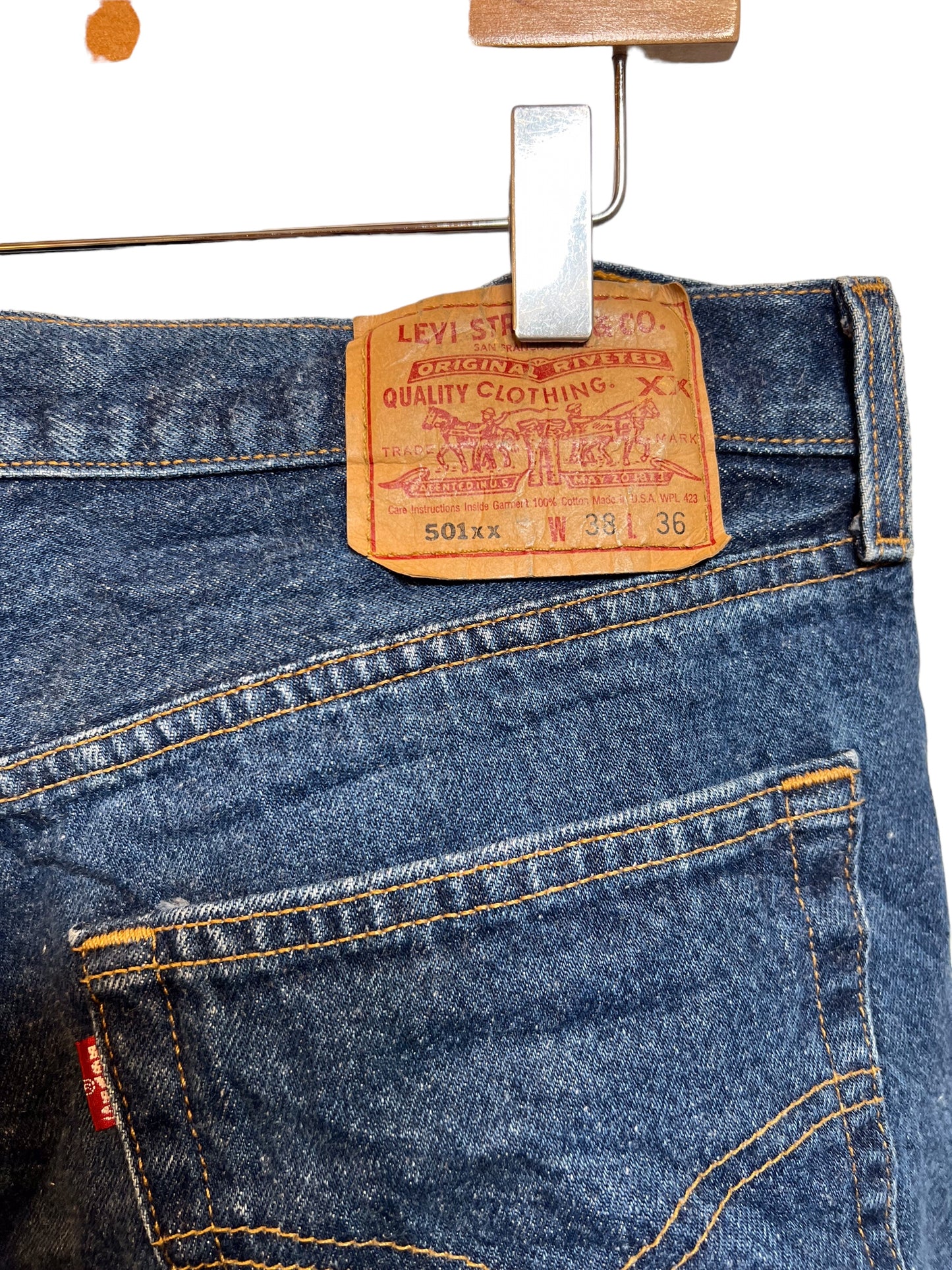 Levi's 501 Blue Jeans (W38")