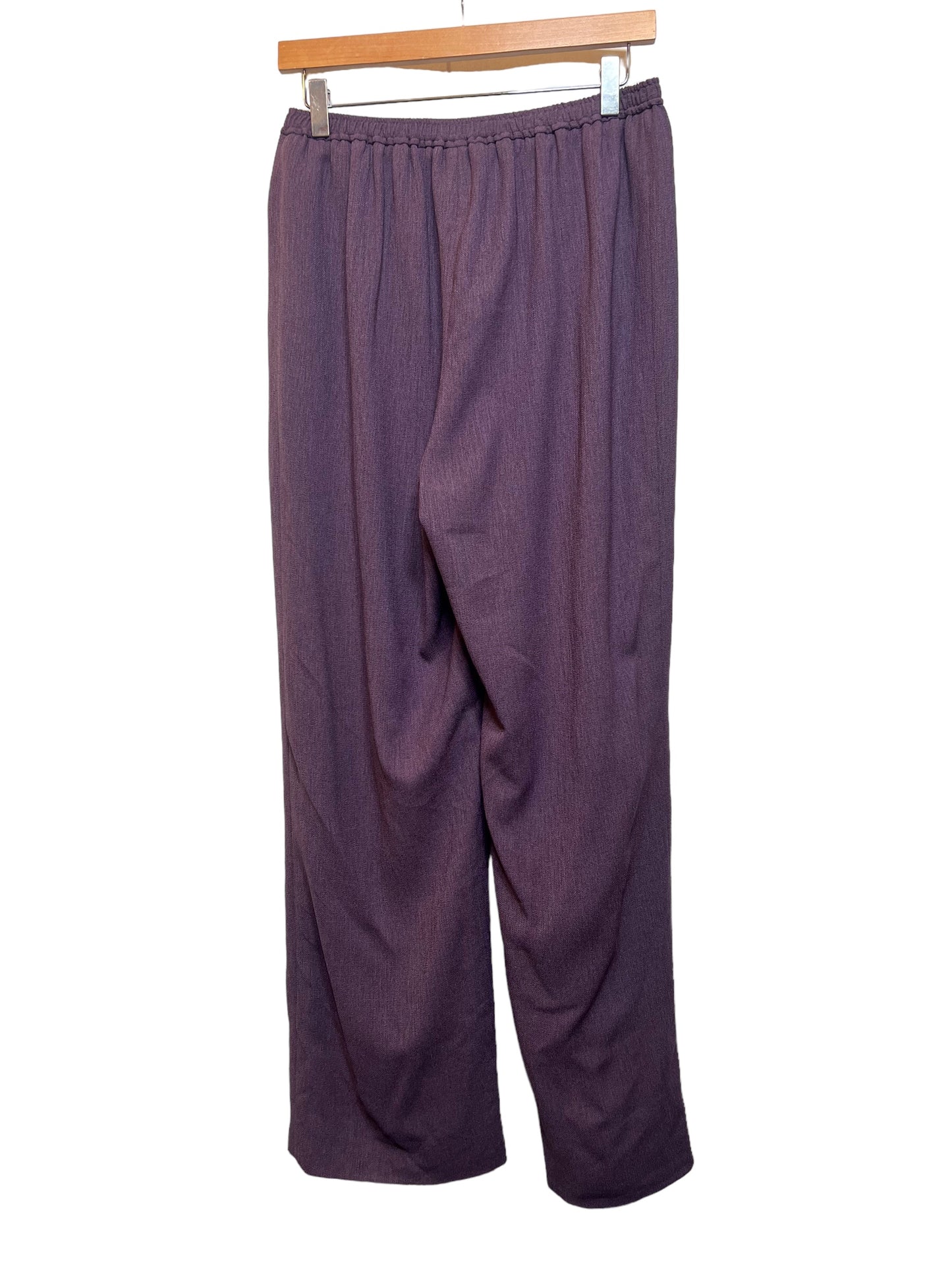 Viyella Women's Purple Trousers (Size L)