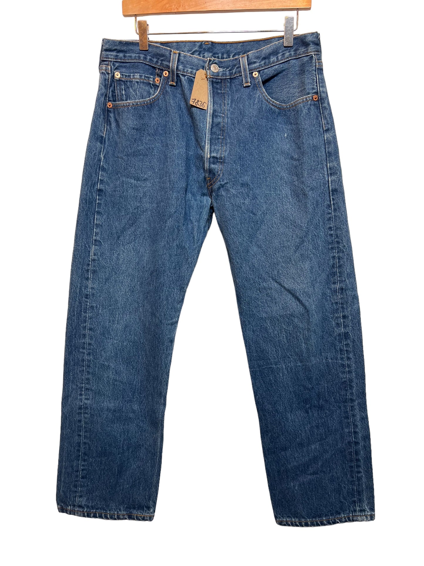 Levi's 501 Blue Jeans (W35")