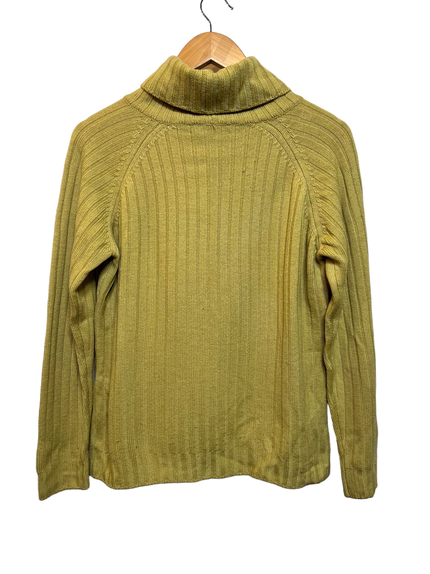 Artigiano Green Knitted Turtle Neck Sweater (Size XL)