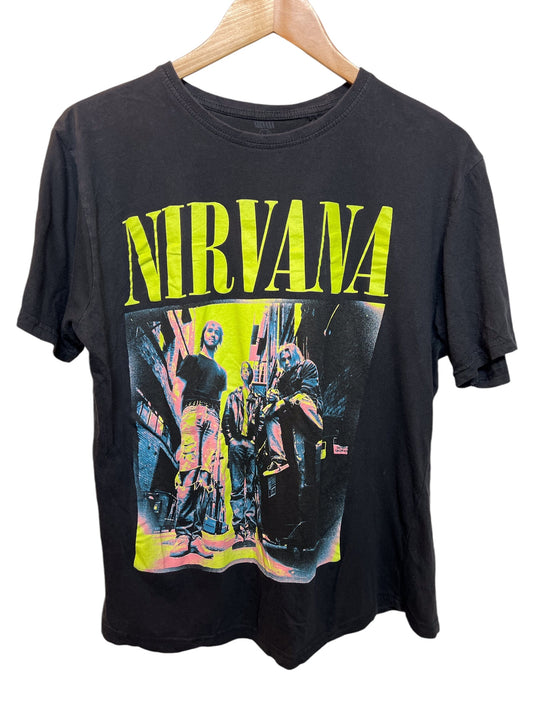 Nirvana Mens Black T Shirt (Size S)