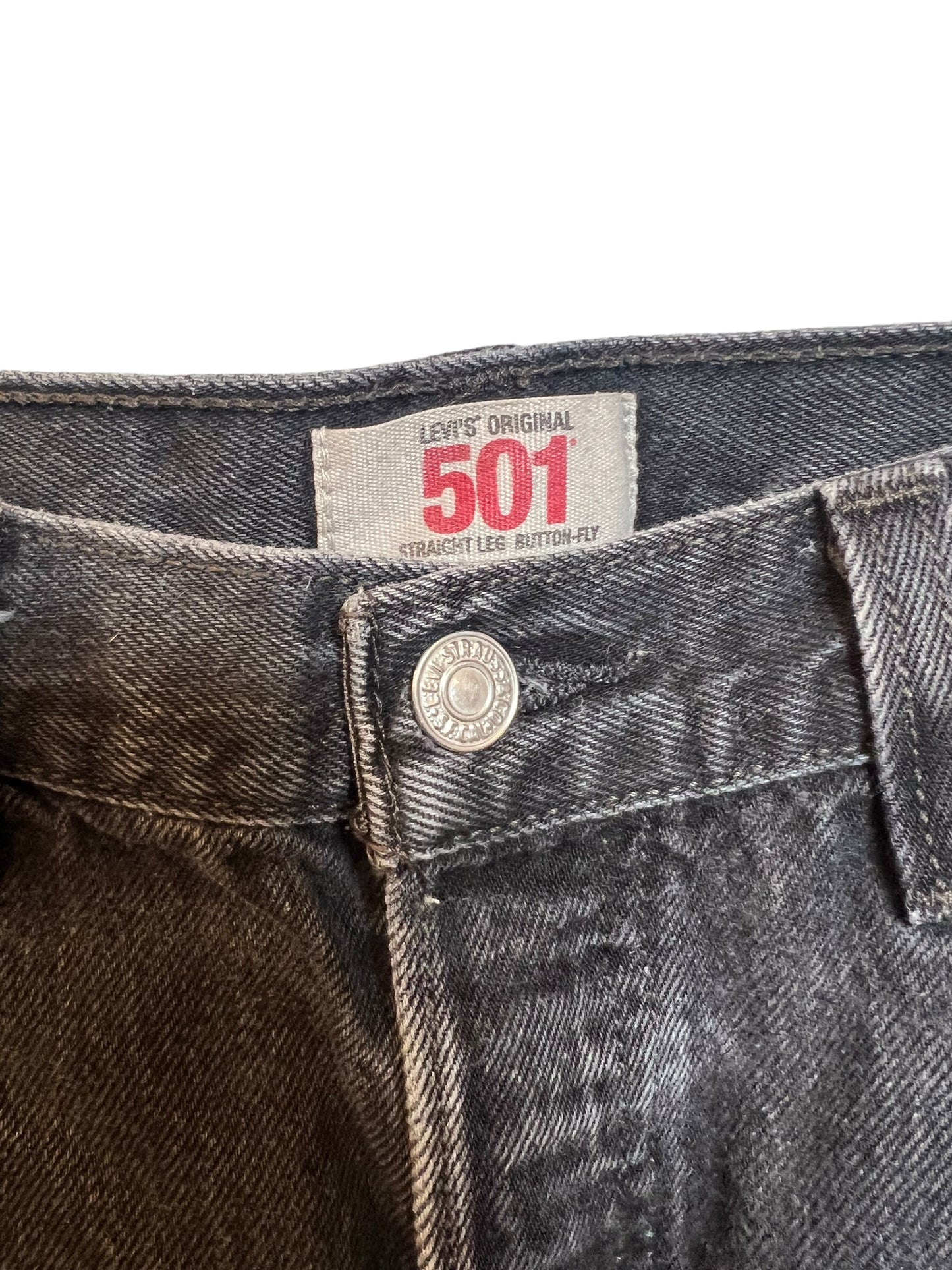 Levi's 501 Black Jeans (W34)