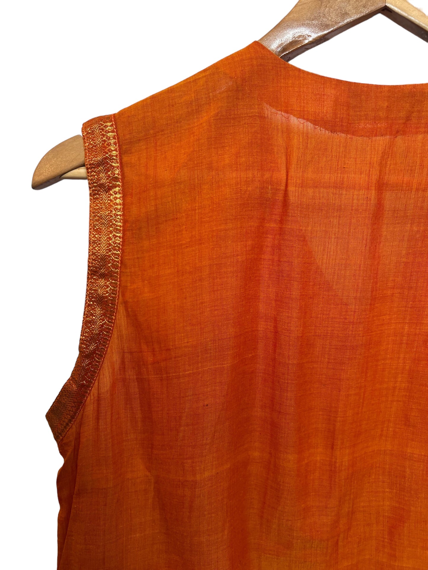 Ecostylecrafts Women's Orange Top (Size XL)