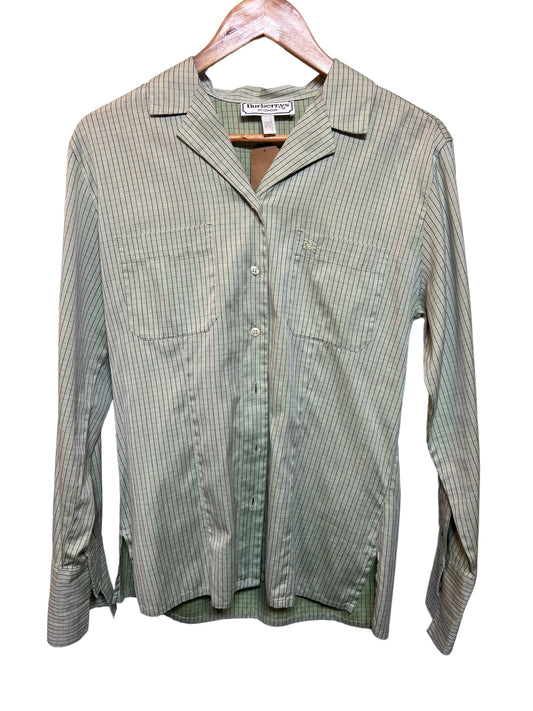 Burberry Green Check Shirt (Size M)