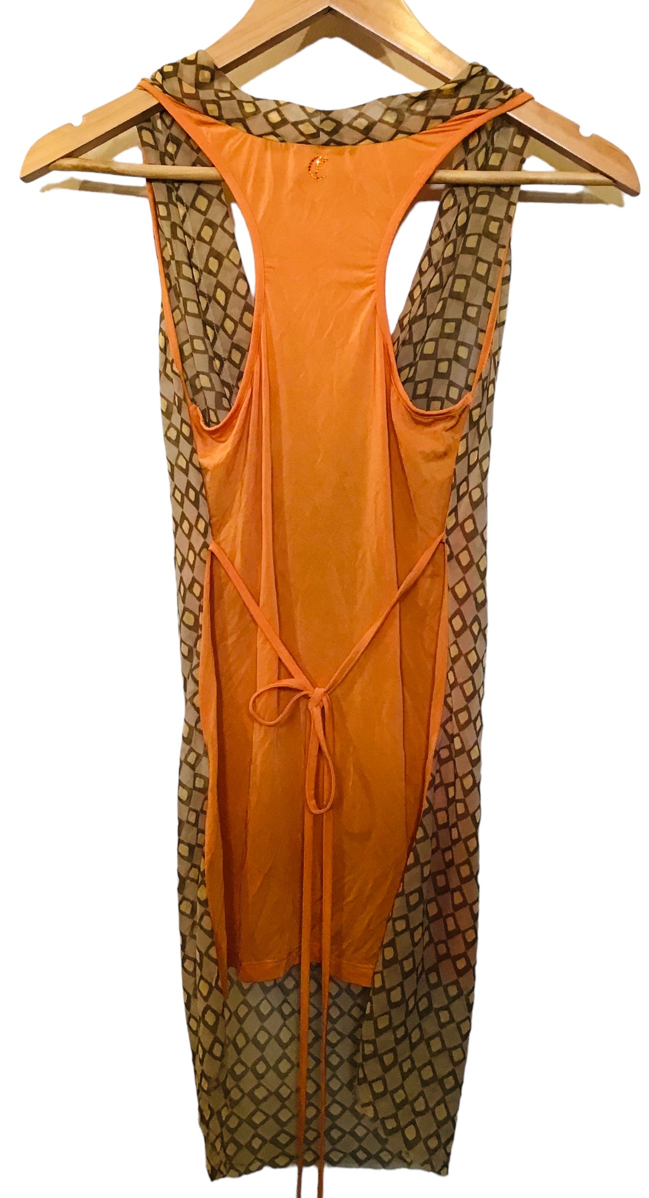 Women’s longline top by Italian designer Christina Effe (size 42, UK size 10)
