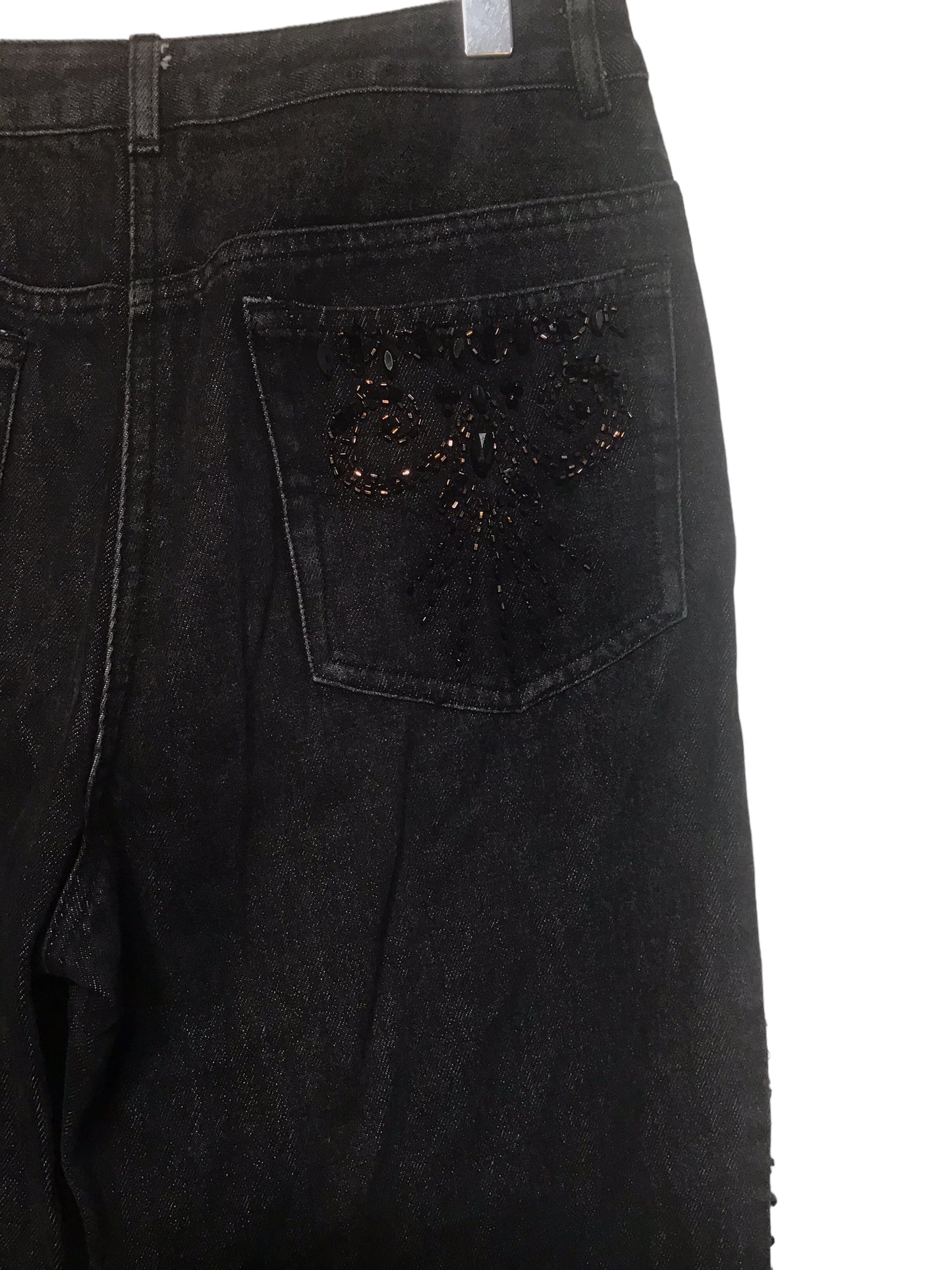 Oasis Black Denim Jeans (30x31)