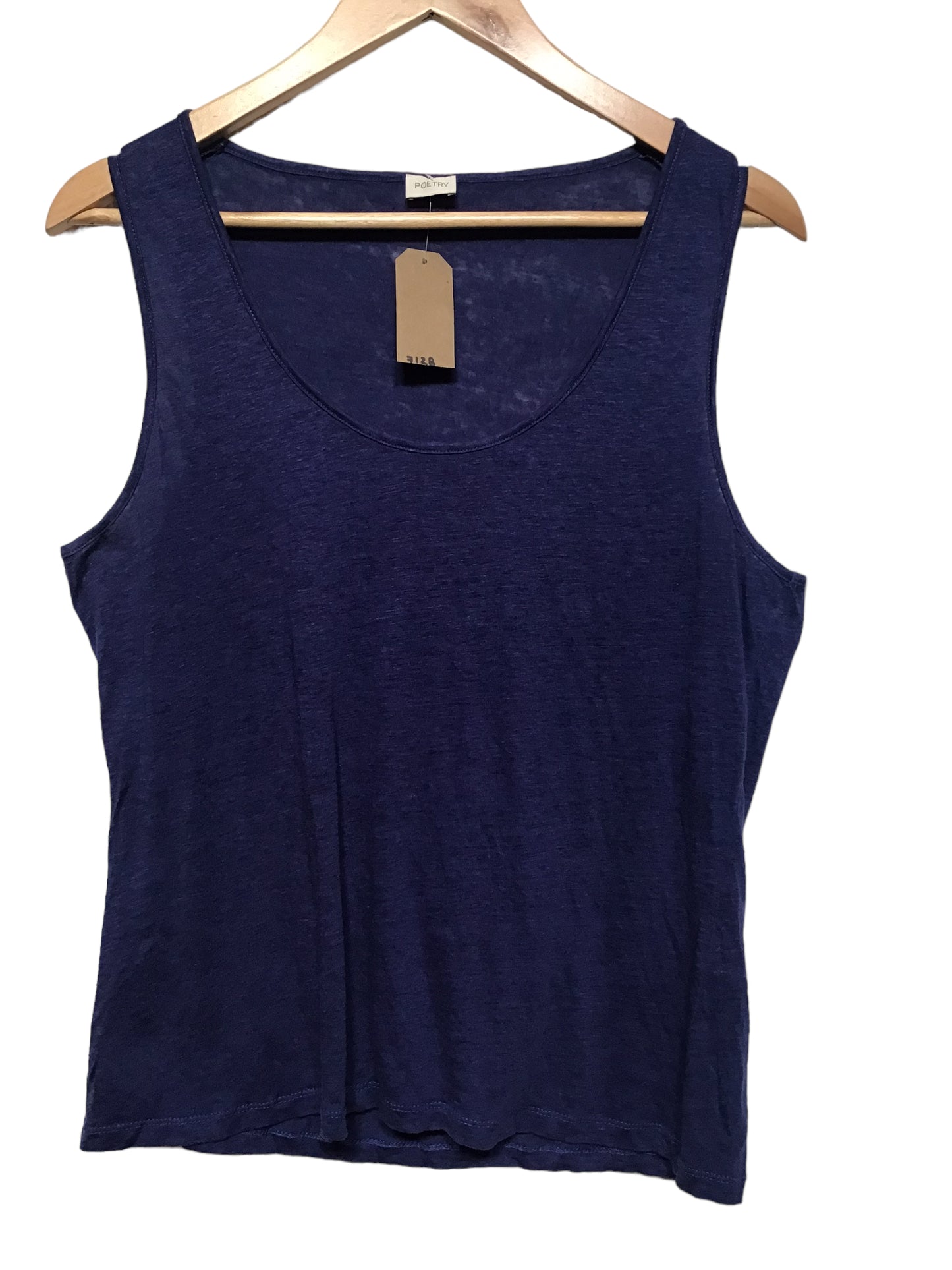 Poetry Sleeveless Top (Size XL)