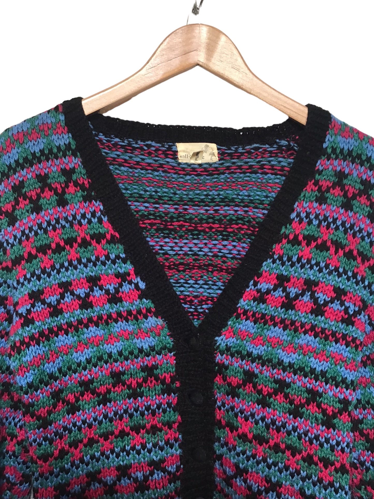 Sally Hale Wool Cardigan (Size M)