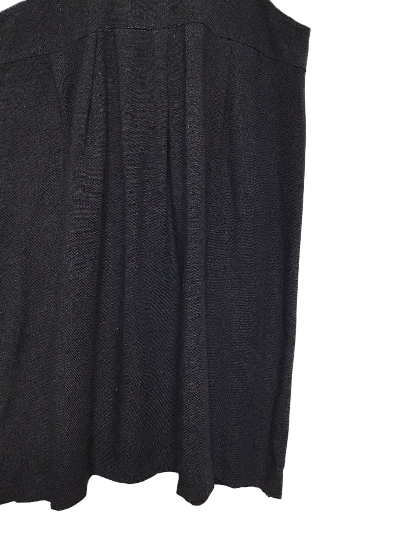 Floaty Black Top (Size S)