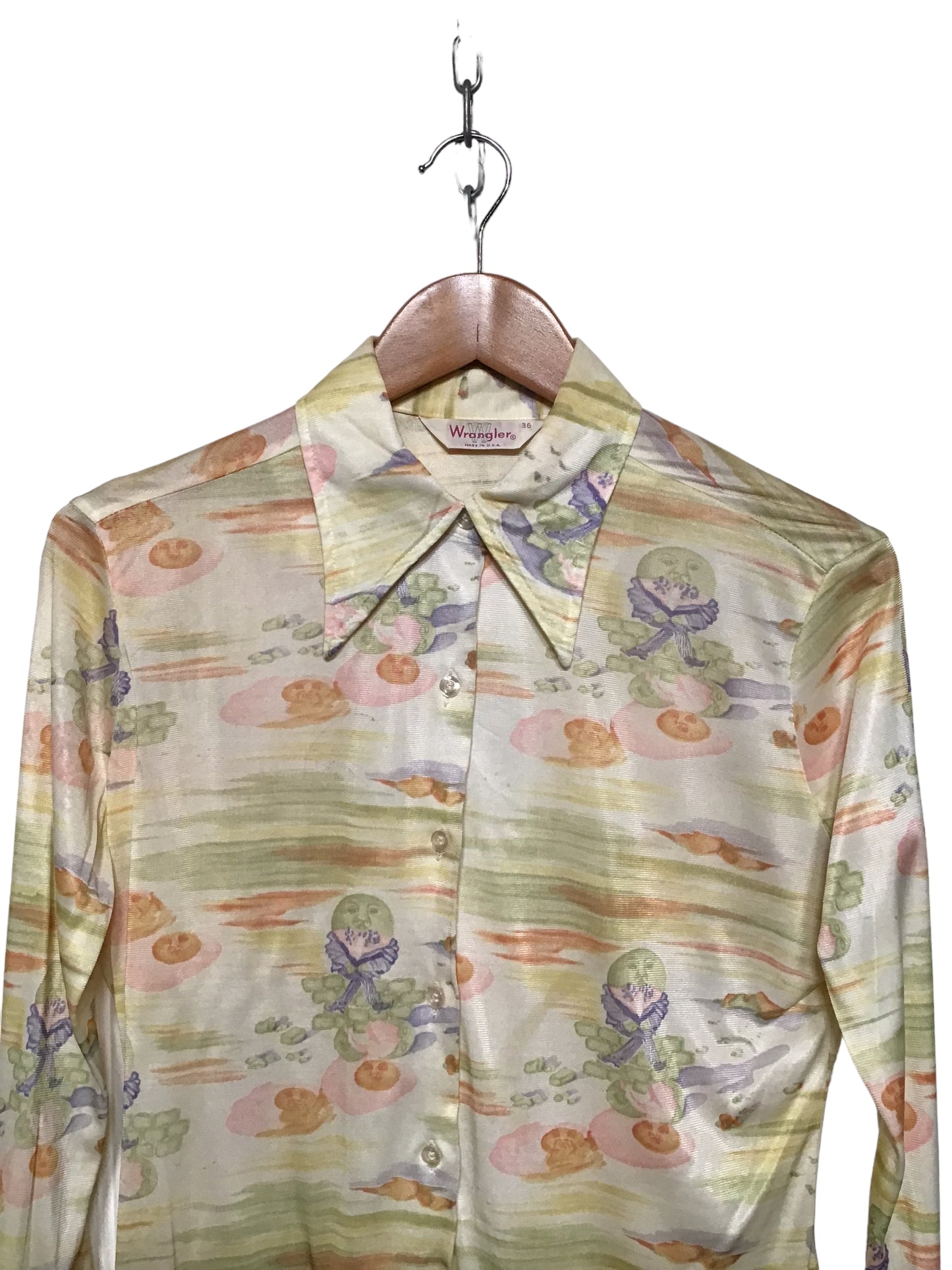 Wrangler Patterned Shirt (Size S)