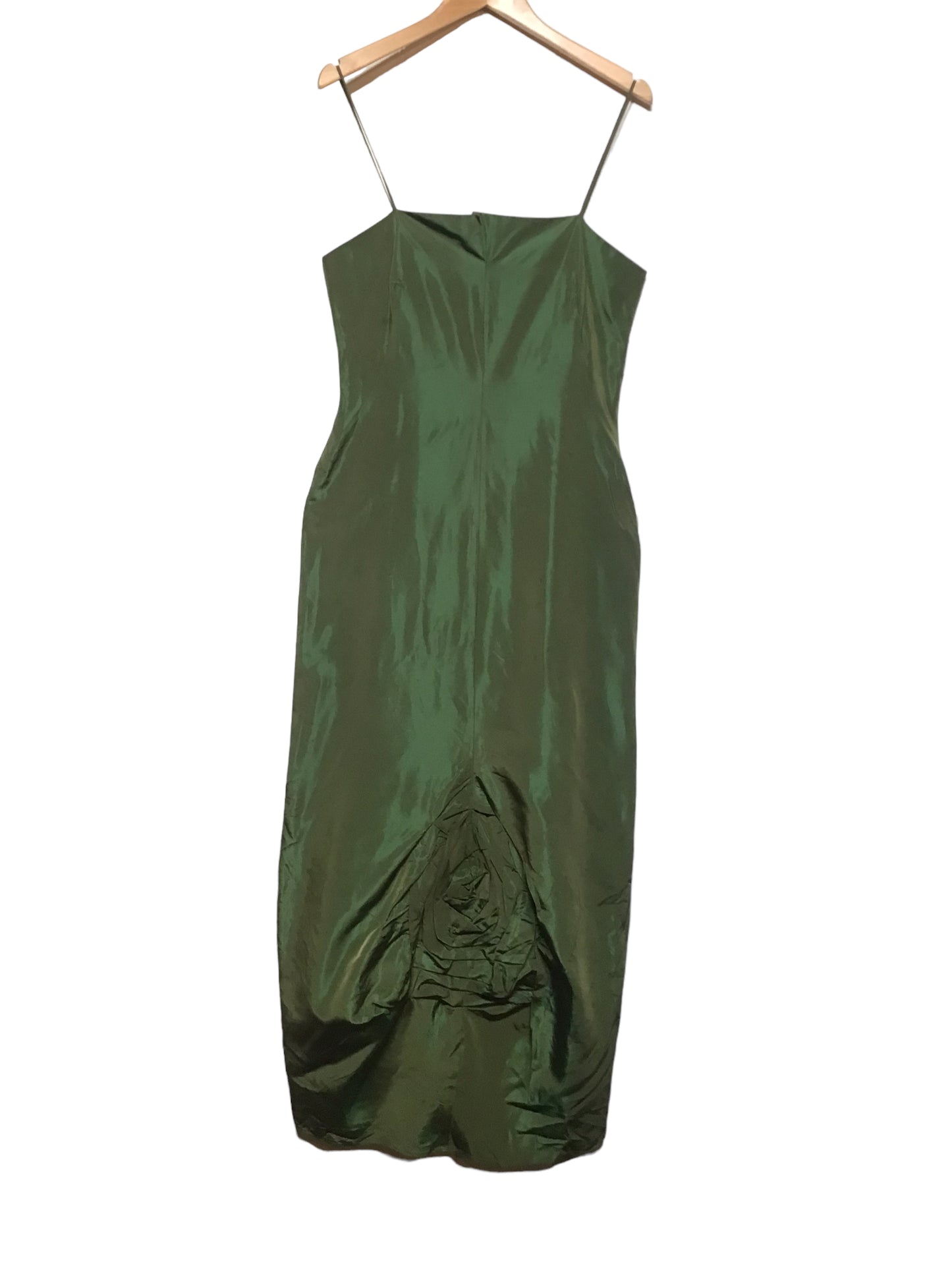 Green Metallic Dress (Size L)