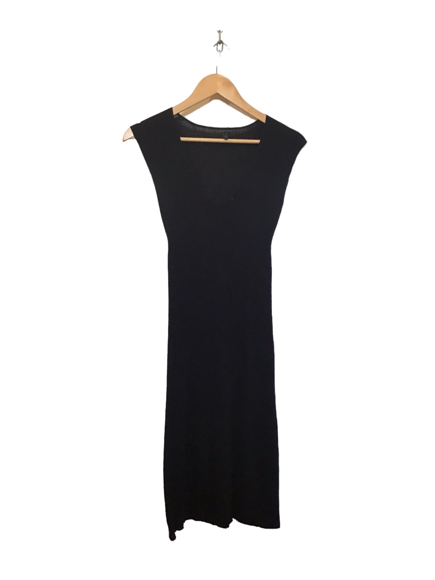 Black Knitted Dress (Size M)