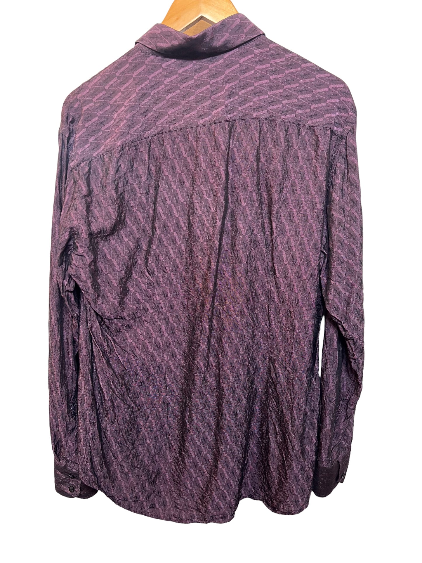 Versace Textured Shirt (Size L)