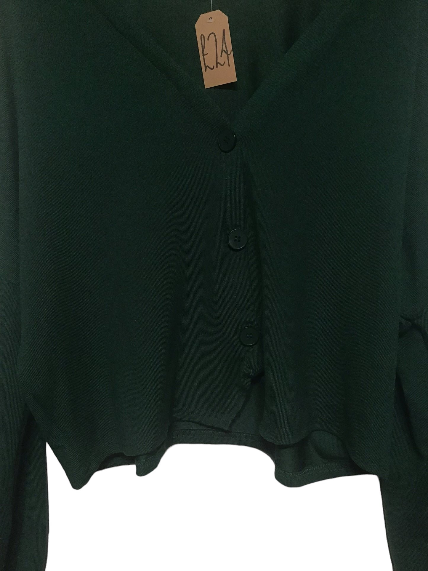 Emerald Knitted Cardigan (Size XXL)