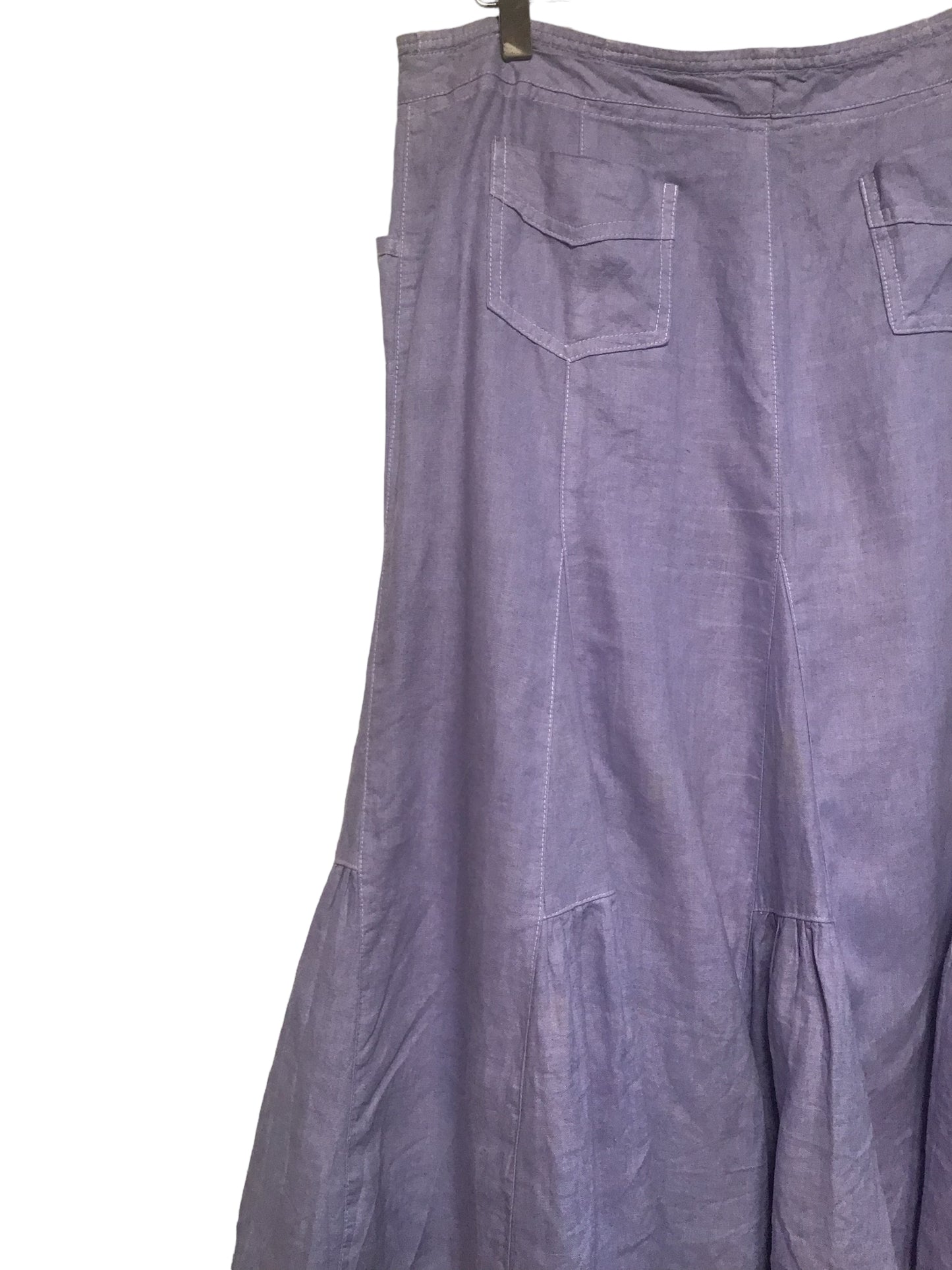 Gerard Darel Linen Skirt (Size L)